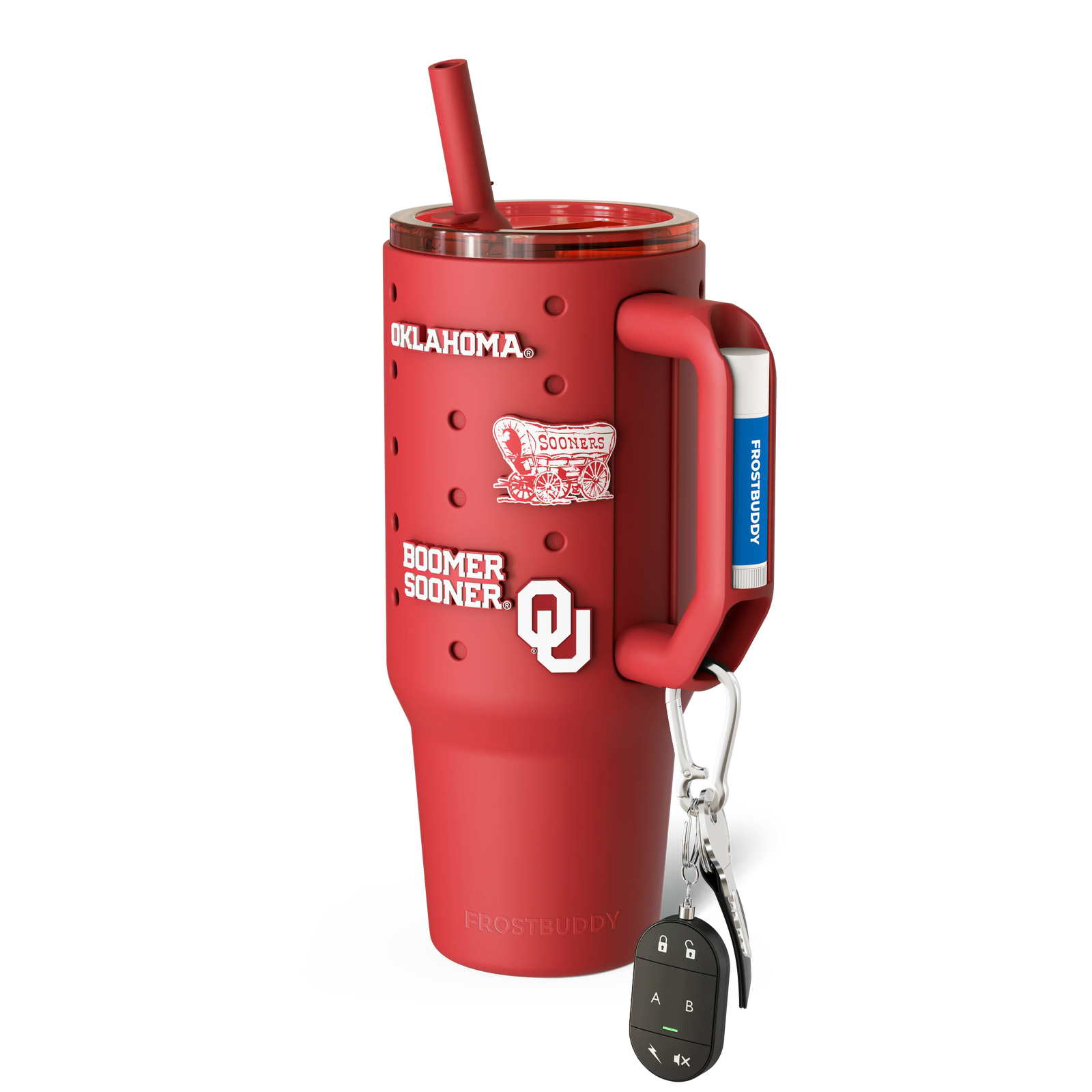 Thicc Buddy 40oz | Oklahoma Sooners | Skin + Budz Bundle