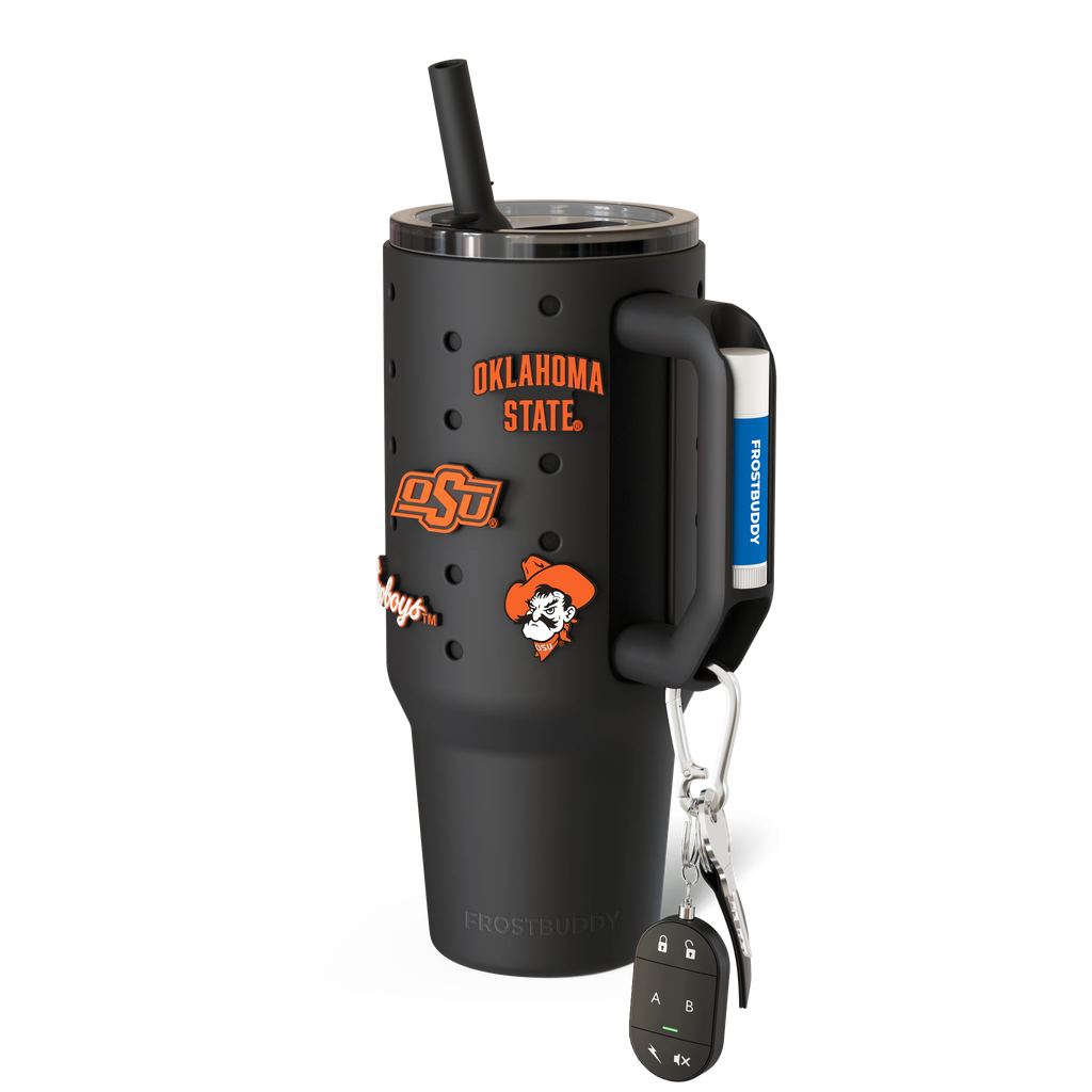 Thicc Buddy 40oz | Oklahoma State Cowboys | Skin + Budz Bundle