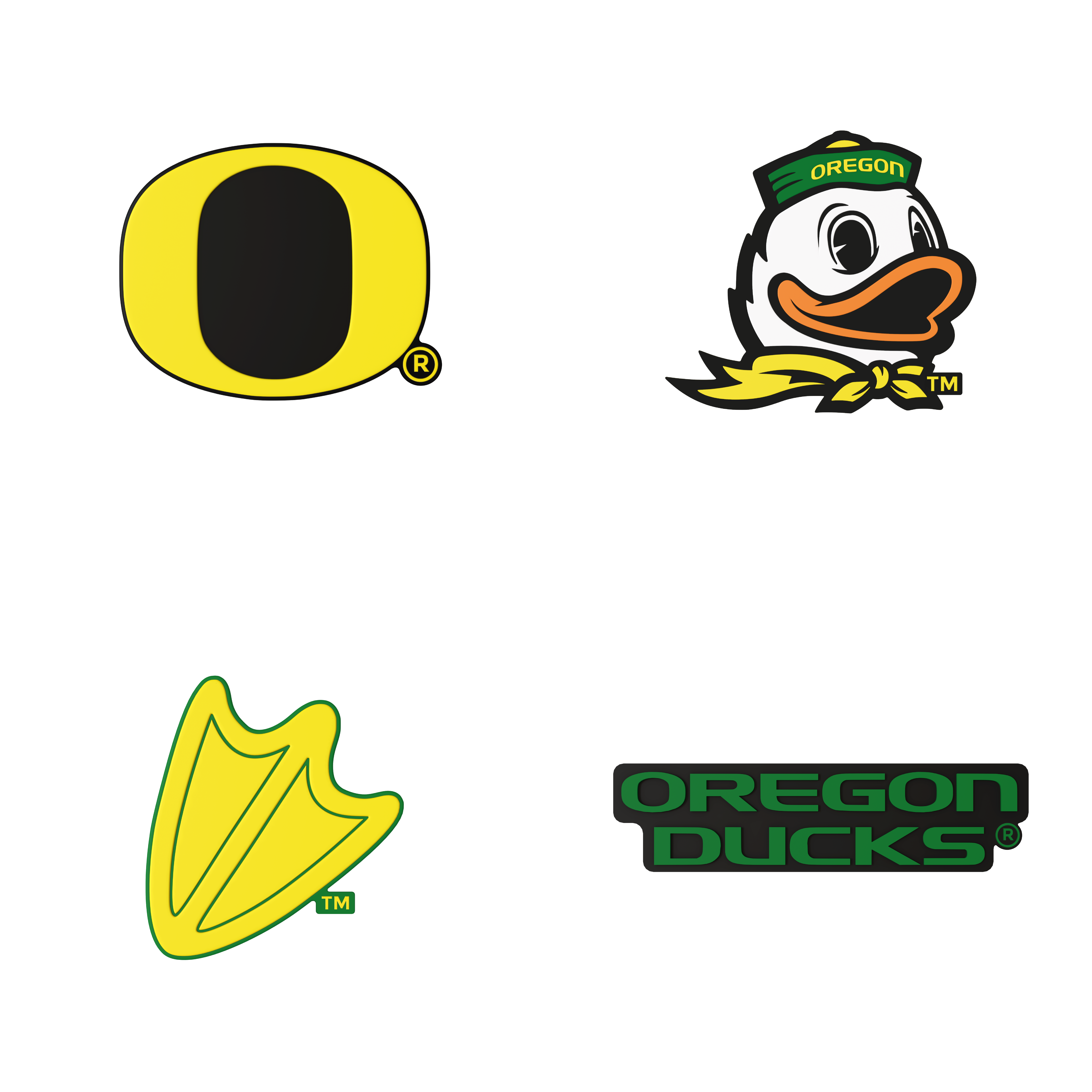 Budz | Oregon Ducks | 4-Pack Bundle