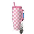 Thicc Buddy 40oz | Pink Checkered