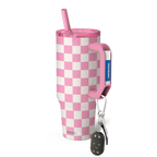 Thicc Buddy 40oz | Pink Checkered