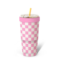 To-Go Buddy | Pink Checkered