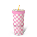 To-Go Buddy | Pink Checkered