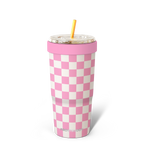 To-Go Buddy | Pink Checkered