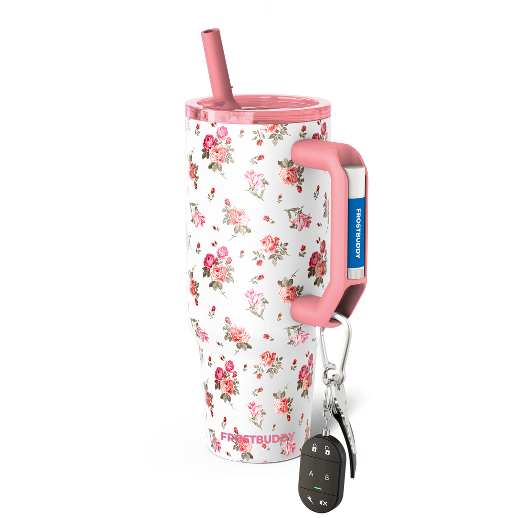 Thicc Buddy 40oz | Pink Floral