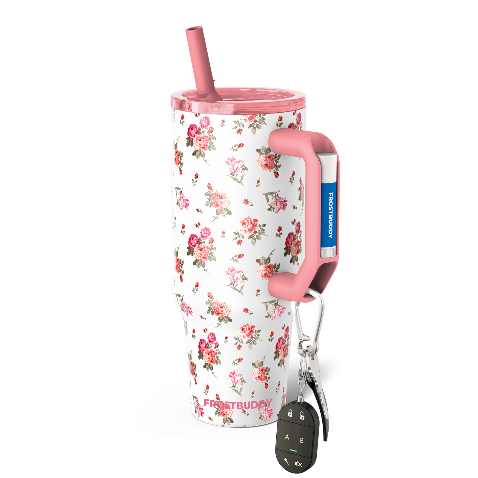 Thicc Buddy 40oz | Pink Floral