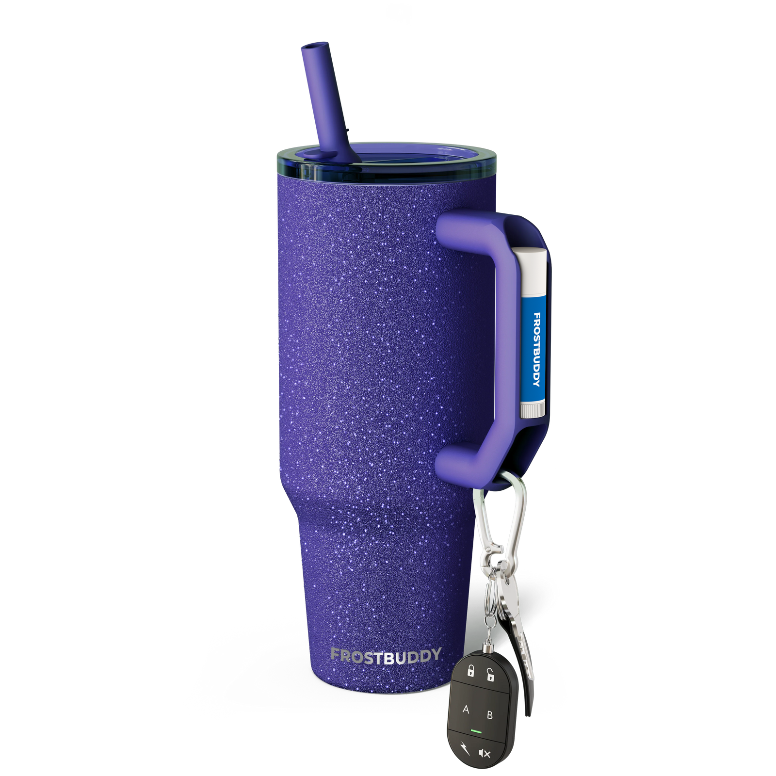 Thicc Buddy 40oz | Purple Glitz