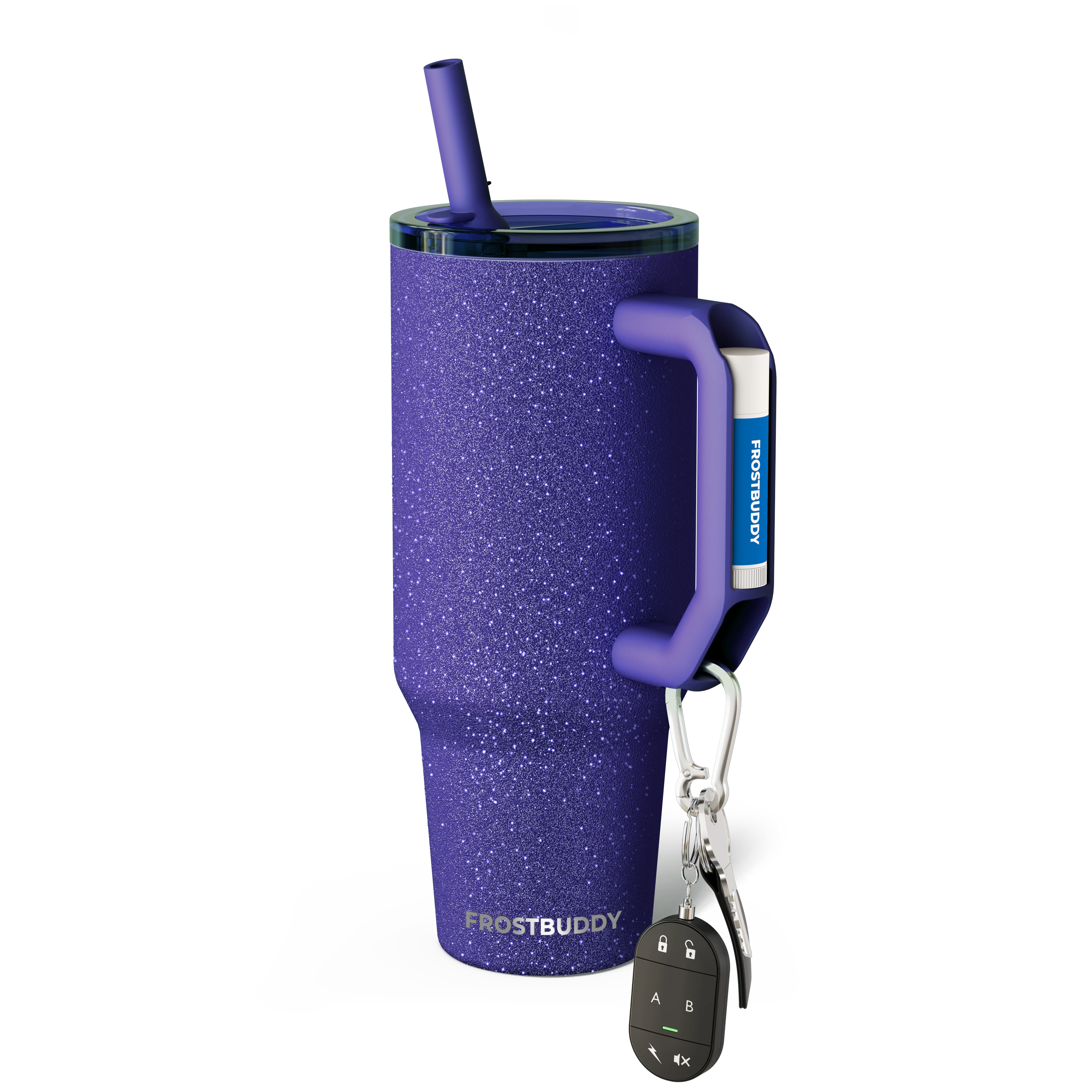 Thicc Buddy 40oz | Purple Glitz