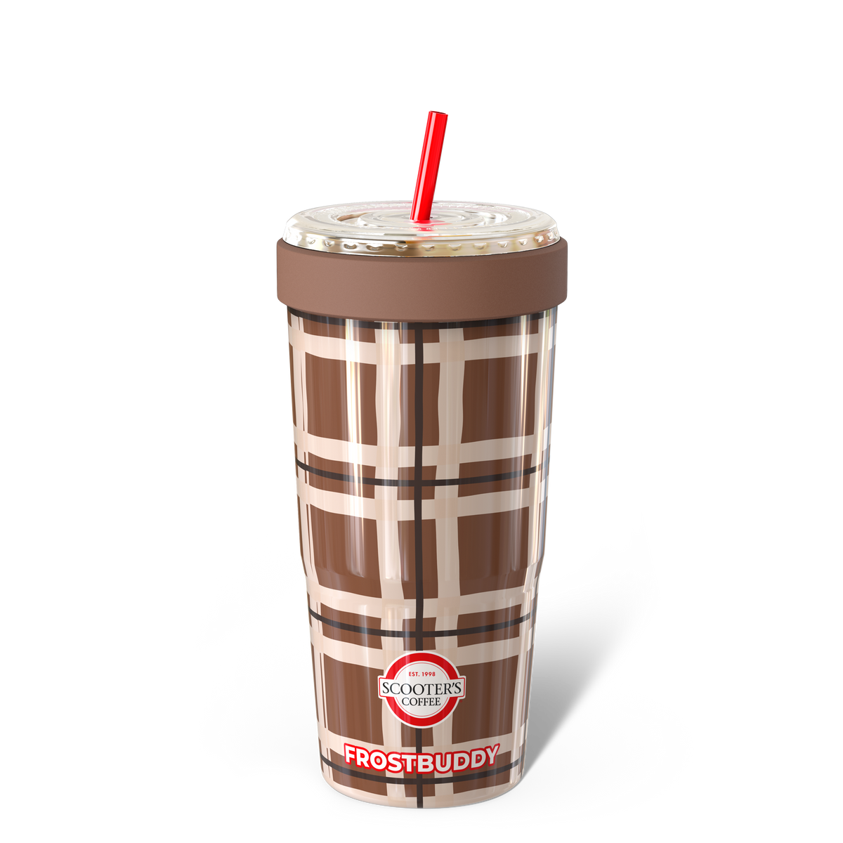 To-Go Buddy | Scooter's Coffee® Fall Plaid