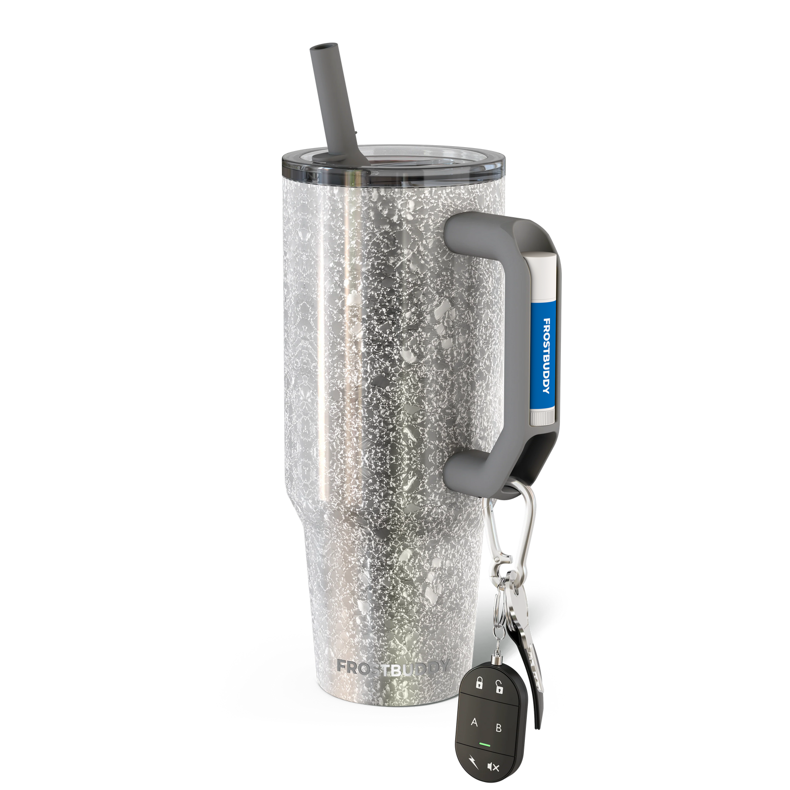 Thicc Buddy 40oz | Silver Sleigh