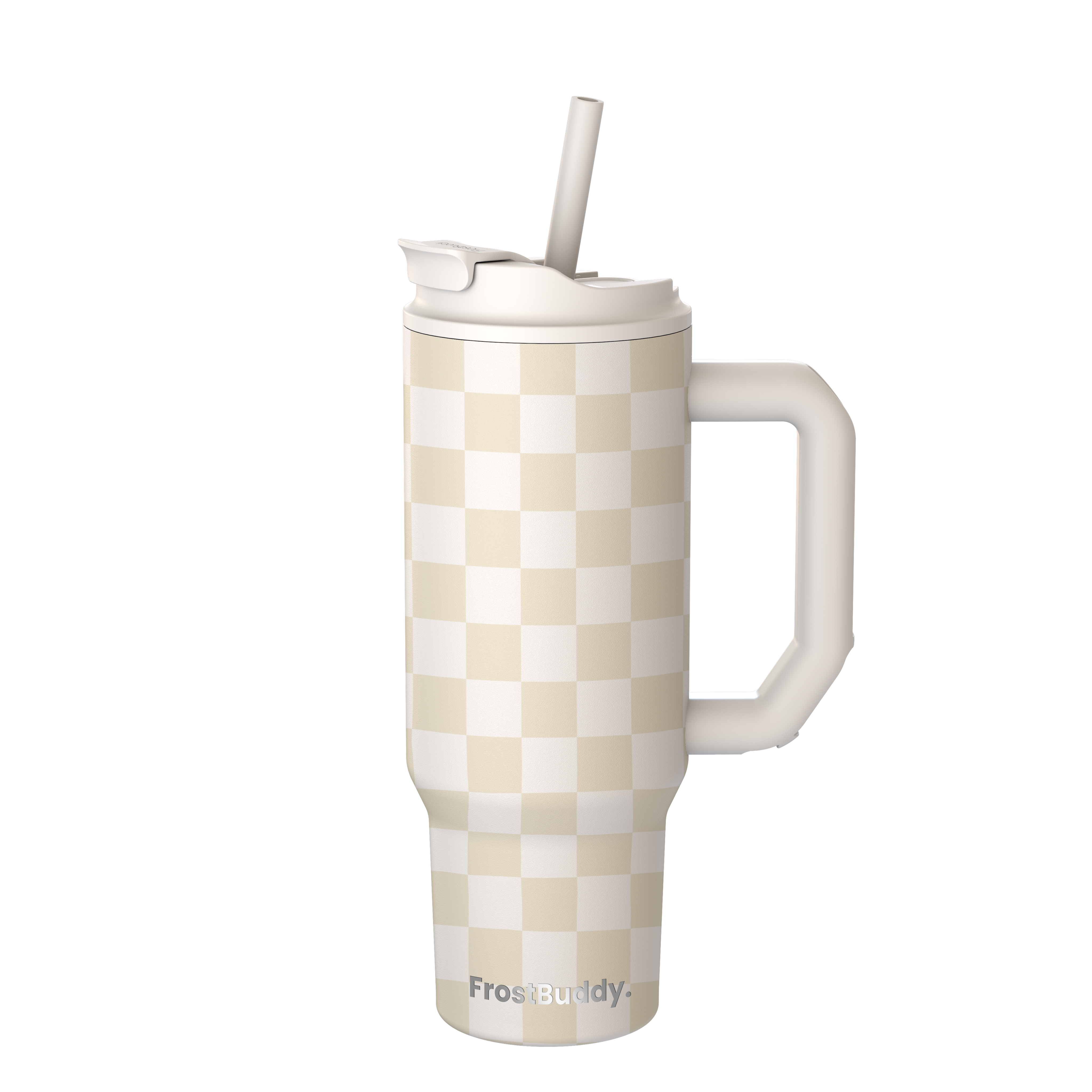 Thicc Buddy | Beige Checkered