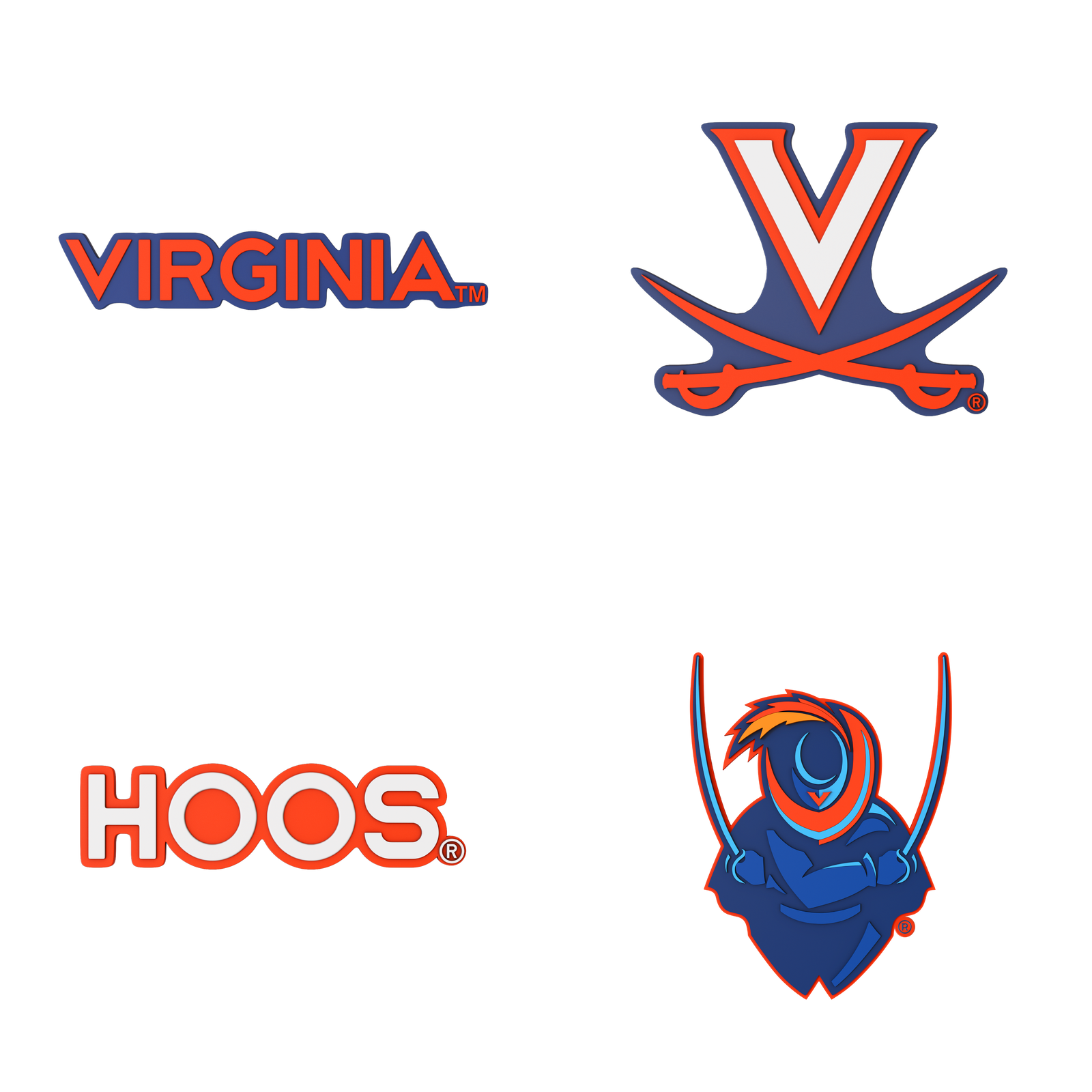 Budz | Virginia Cavaliers | 4-Pack Bundle