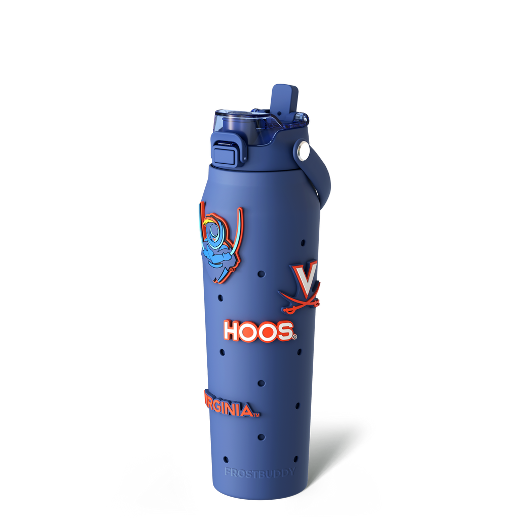 Bottle Buddy 32oz | Virginia Cavaliers | Skin + Budz Bundle