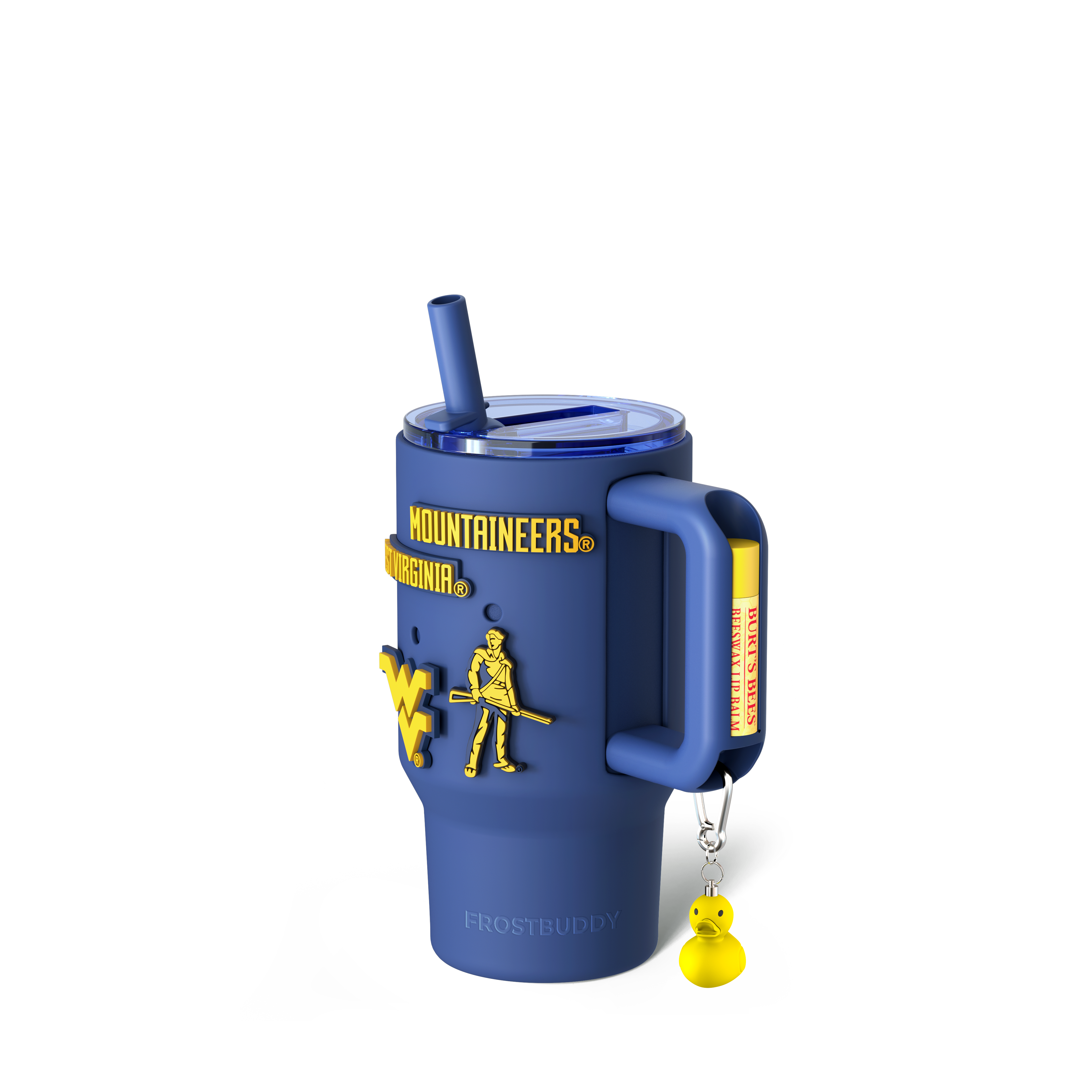 Thicc Buddy 16oz | West Virginia Mountaineers | Skin + Budz Bundle