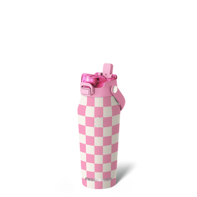 Bottle Buddy 16oz | Pink Checkered