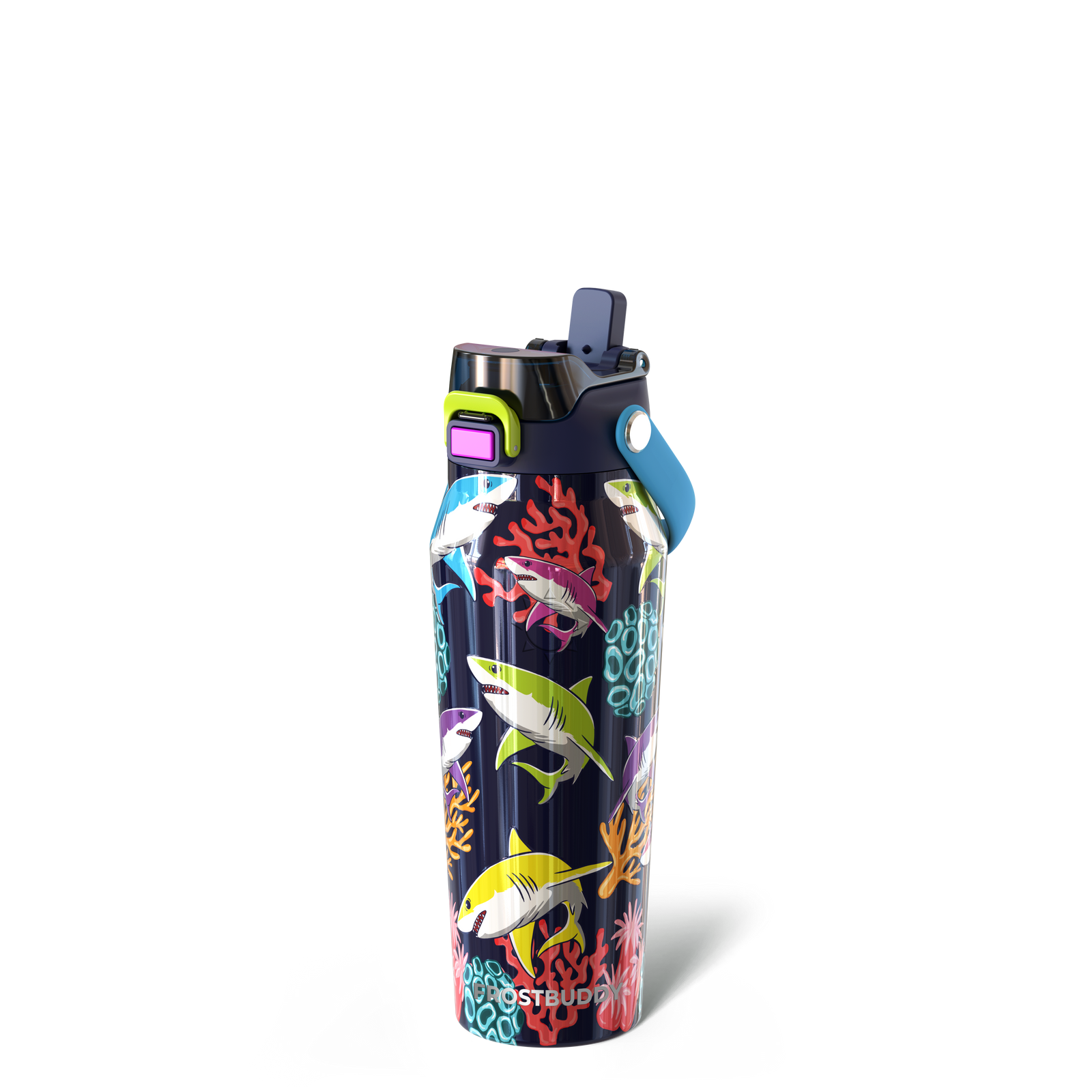 Bottle Buddy 24oz | Neon Coast