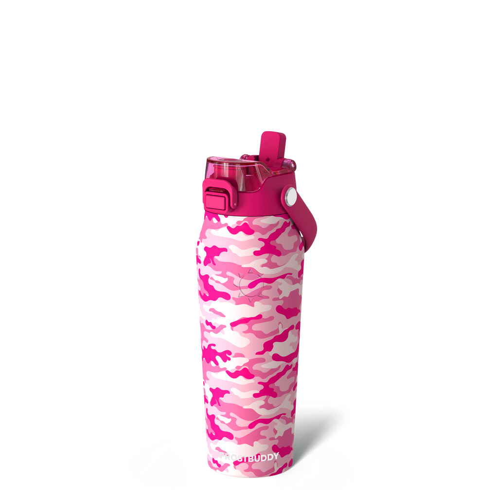 Bottle Buddy 24oz | Pink Camo