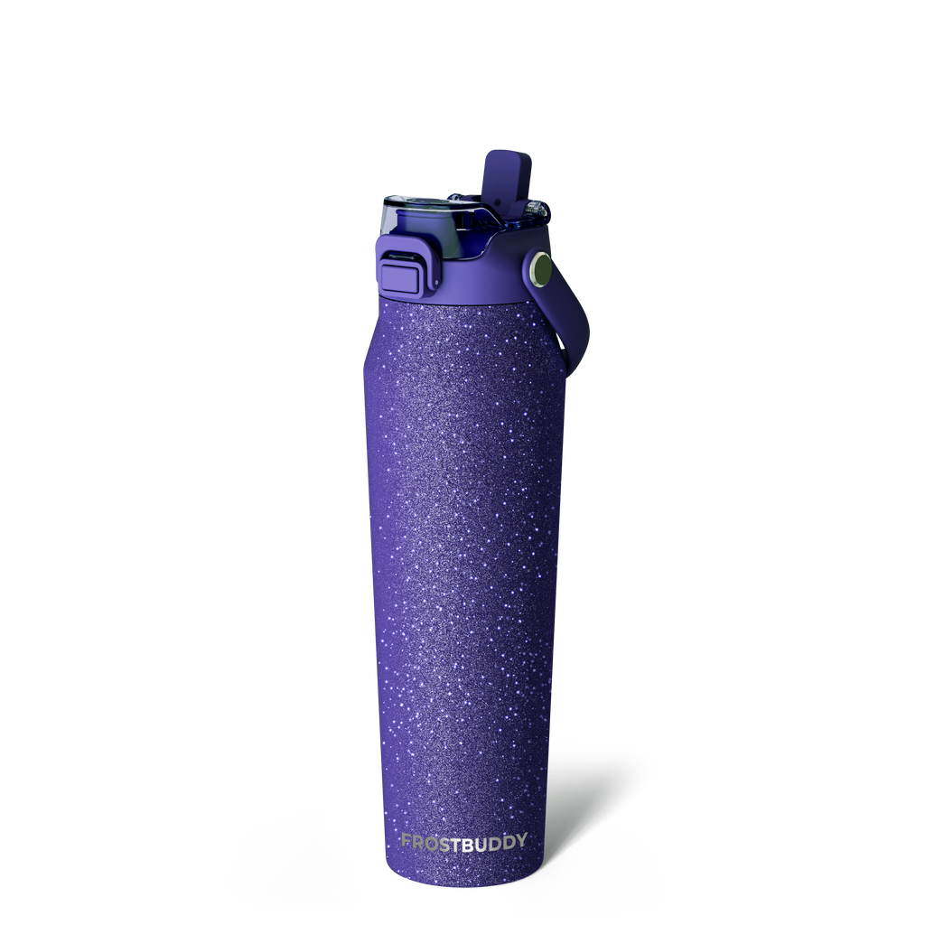 Bottle Buddy 32oz | Purple Glitz