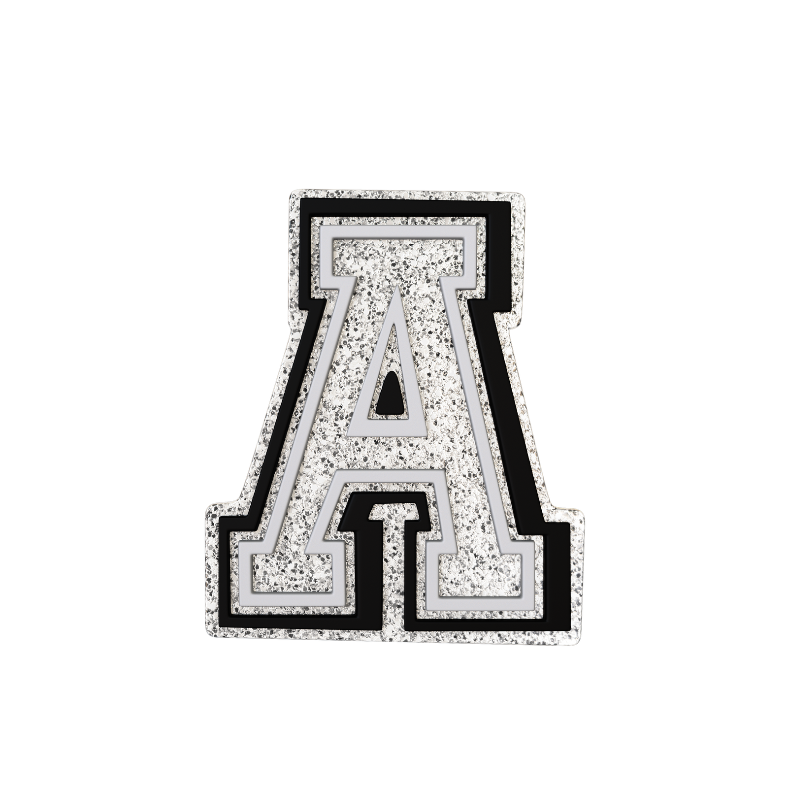Budz | Silver Letter A