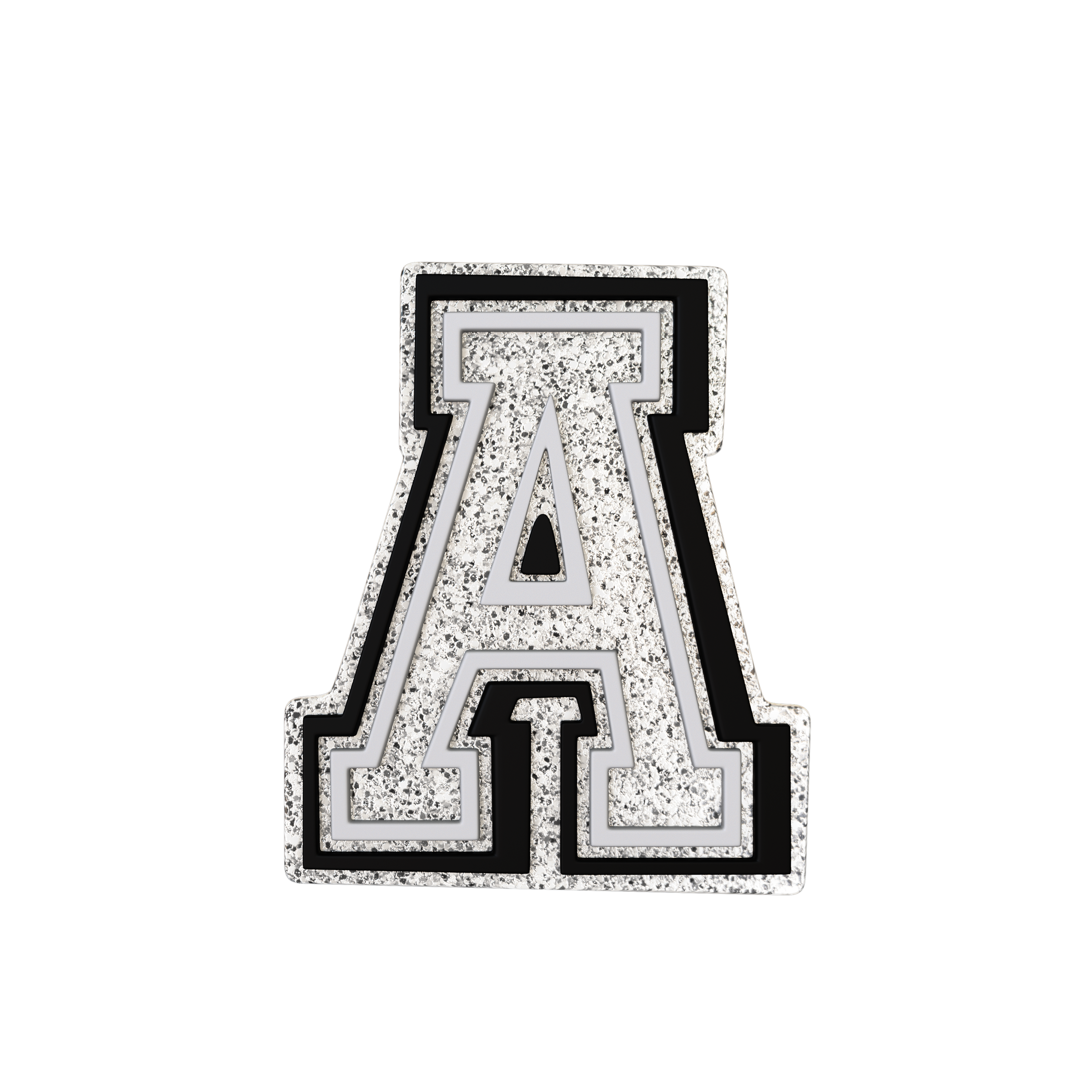 Budz | Silver Letter A