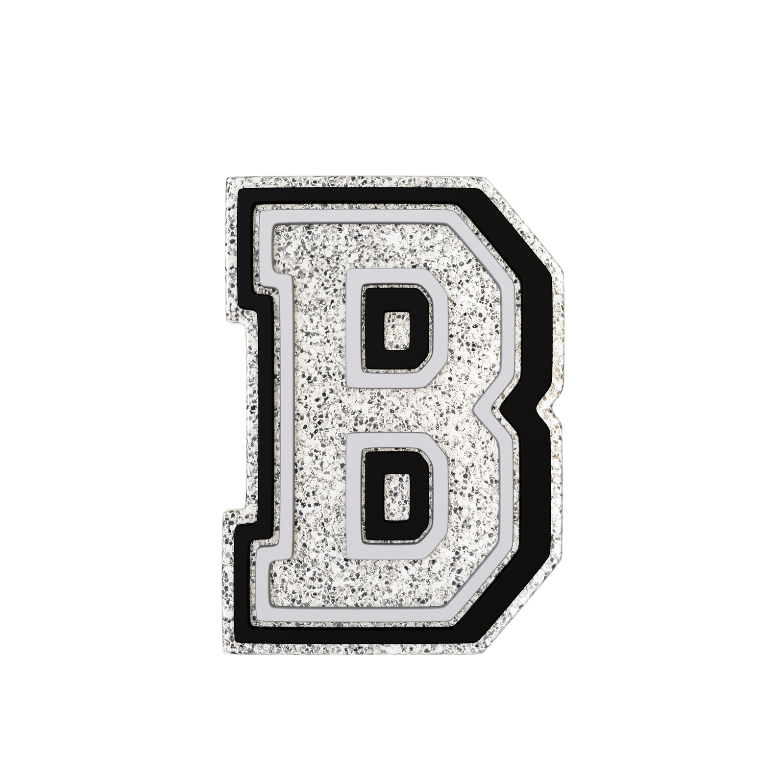 Budz | Silver Letter B