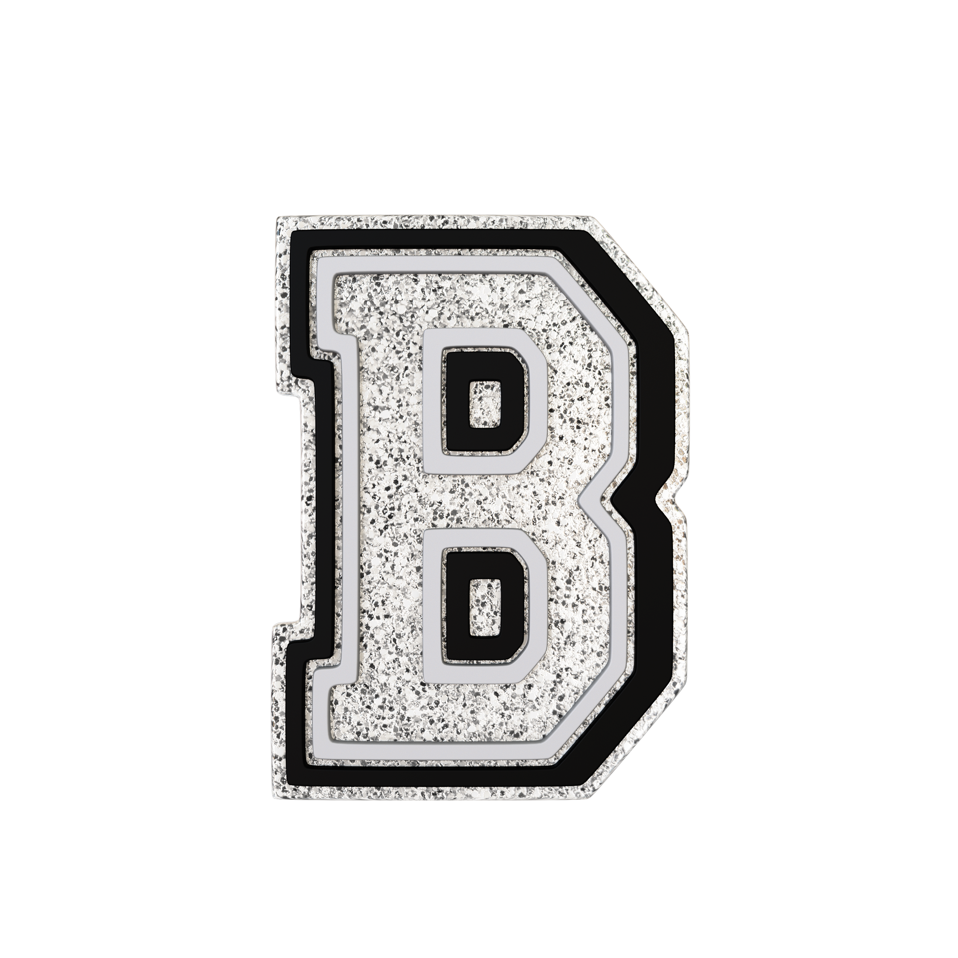 Budz | Silver Letter B