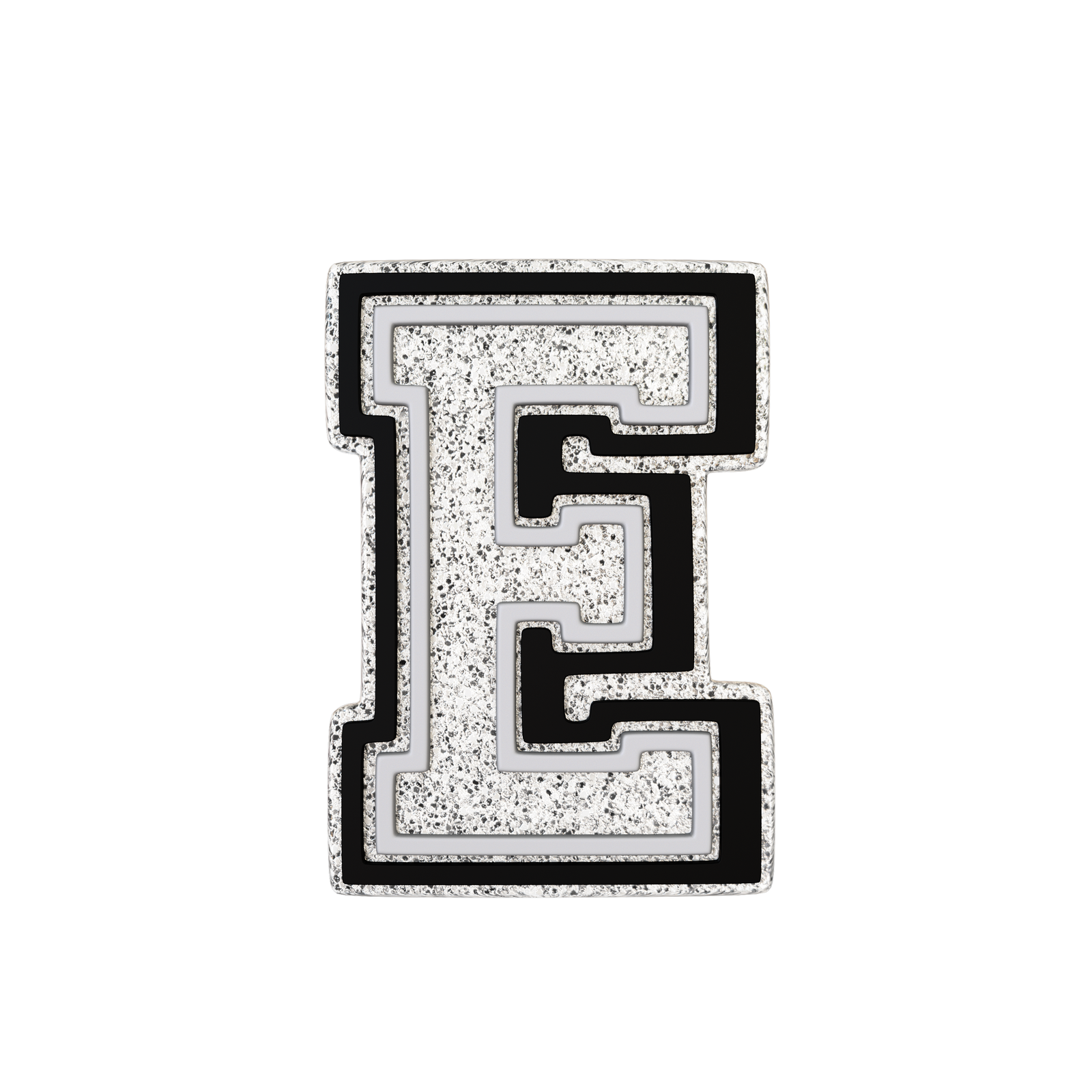 Budz | Silver Letter E