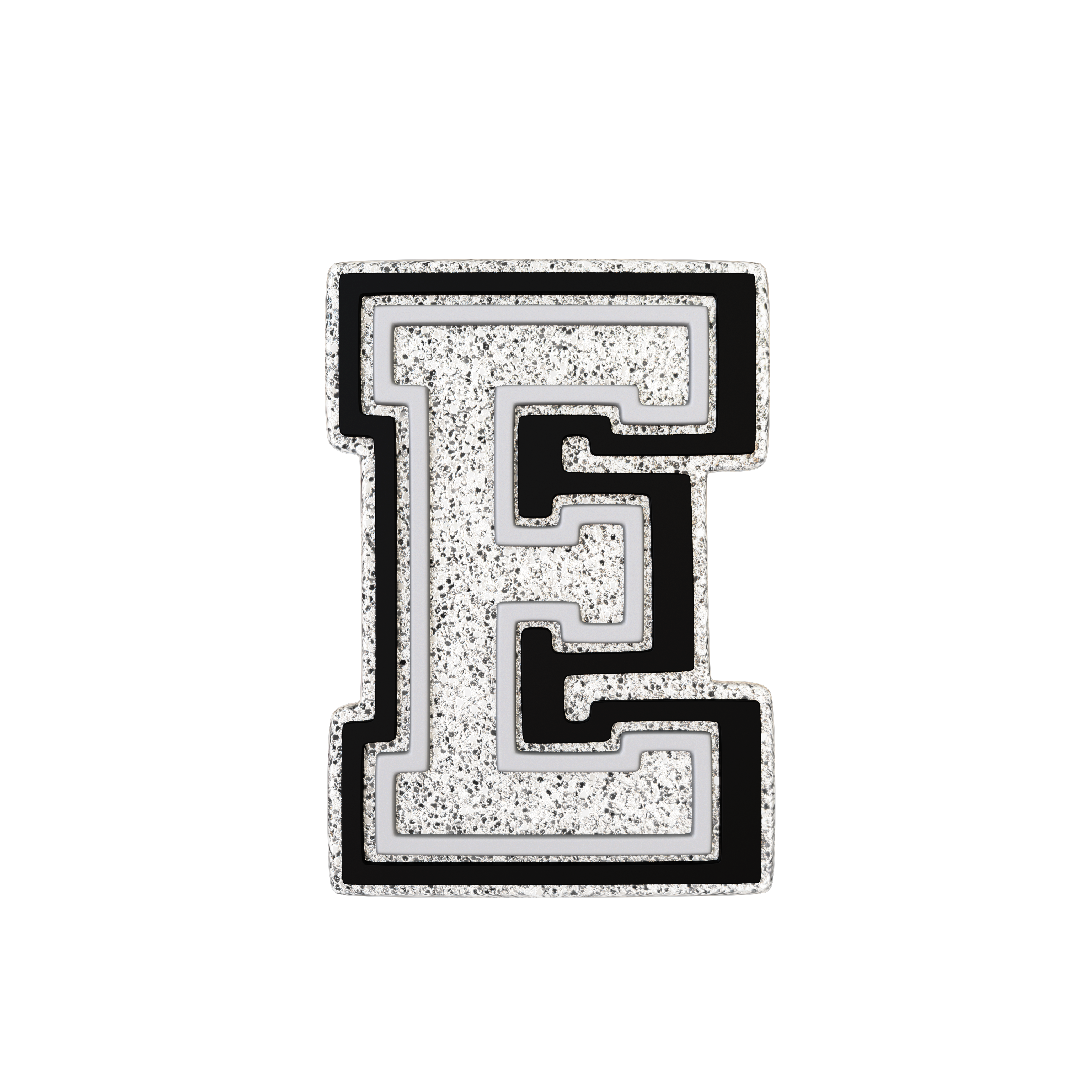 Budz | Silver Letter E