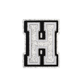 Budz | Silver Letter H