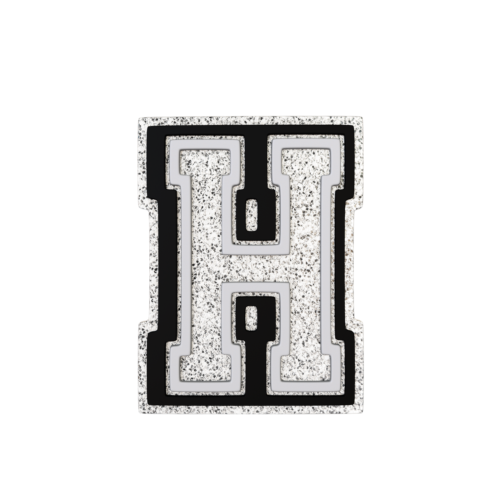 Budz | Silver Letter H