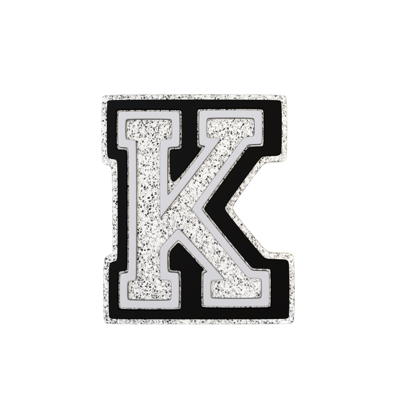 Budz | Silver Letter K