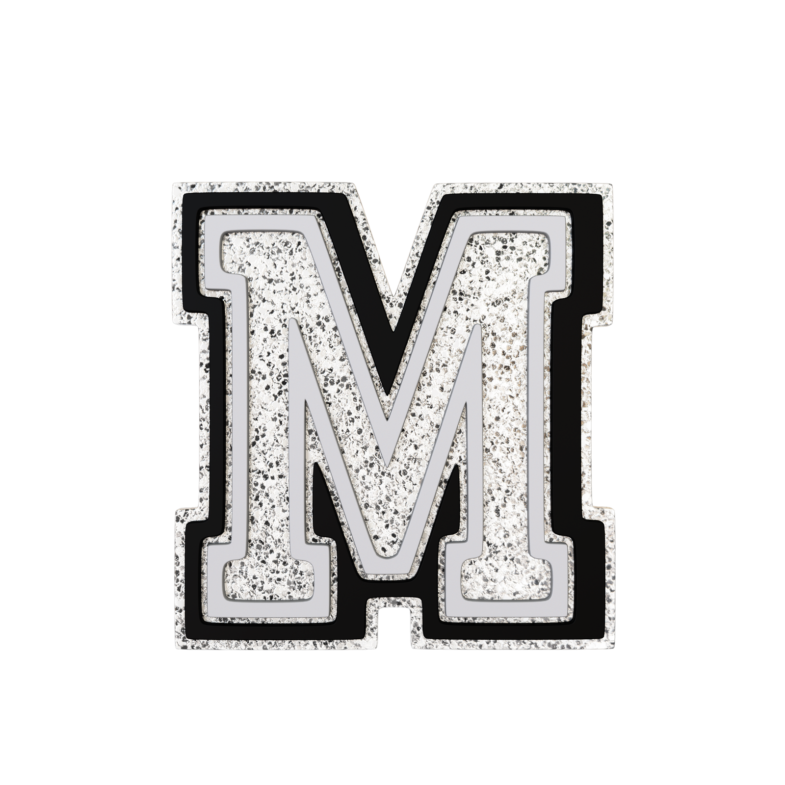 Budz | Silver Letter M