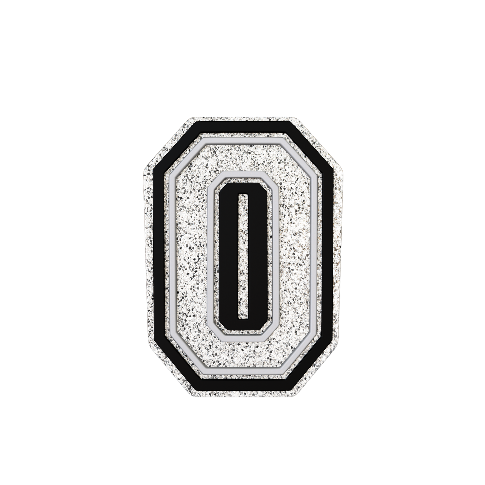 Budz | Silver Letter O