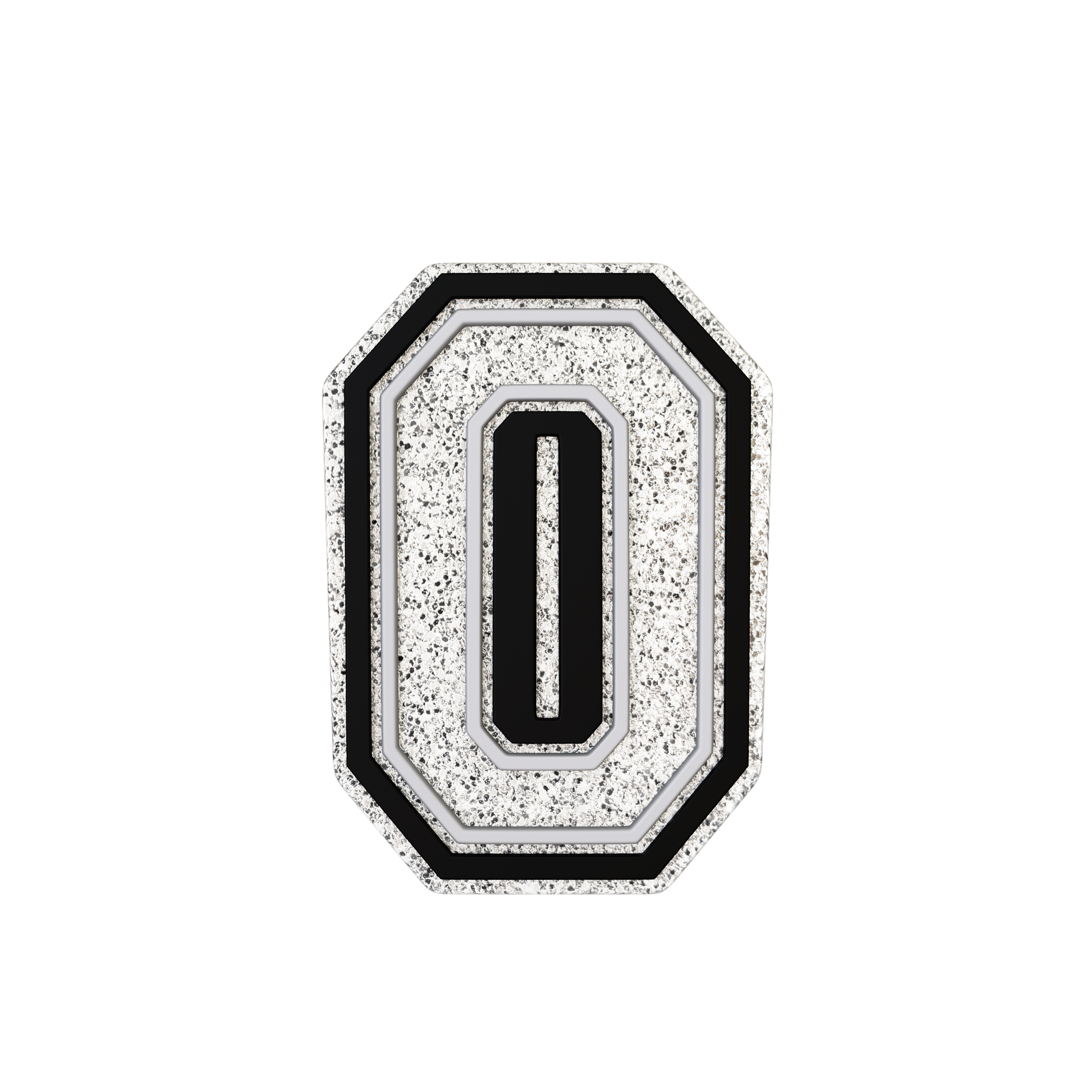 Budz | Silver Letter O