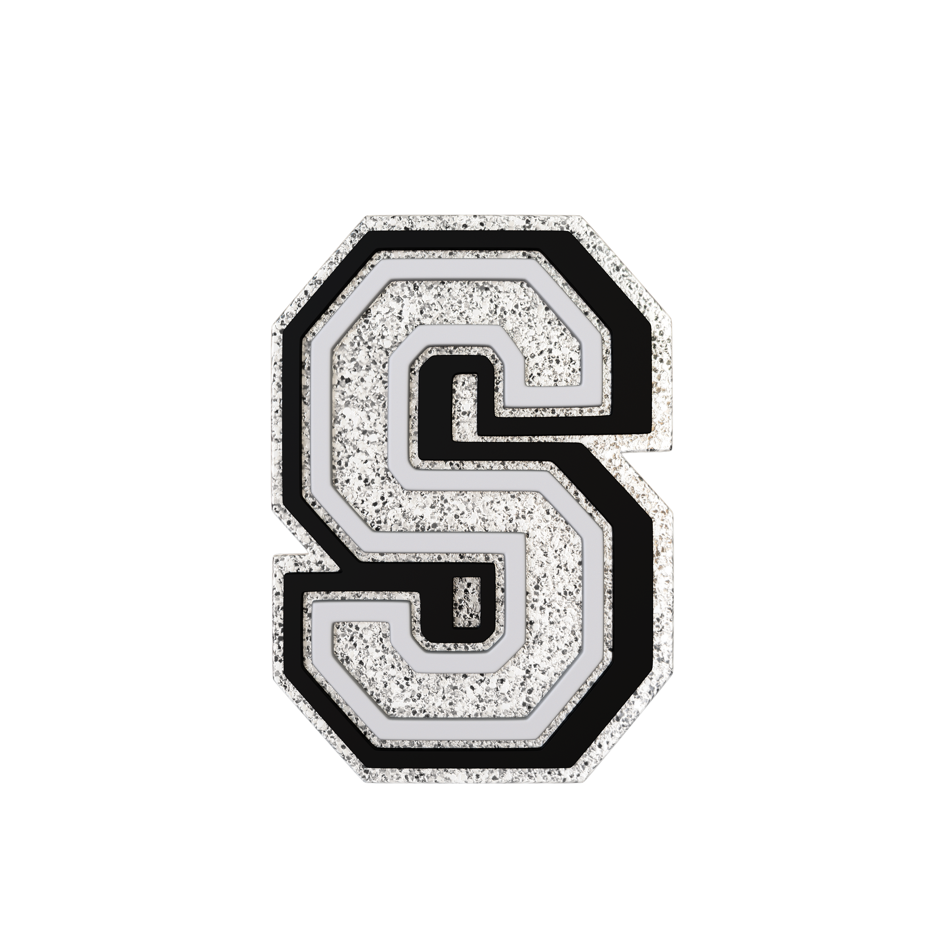 Budz | Silver Letter S