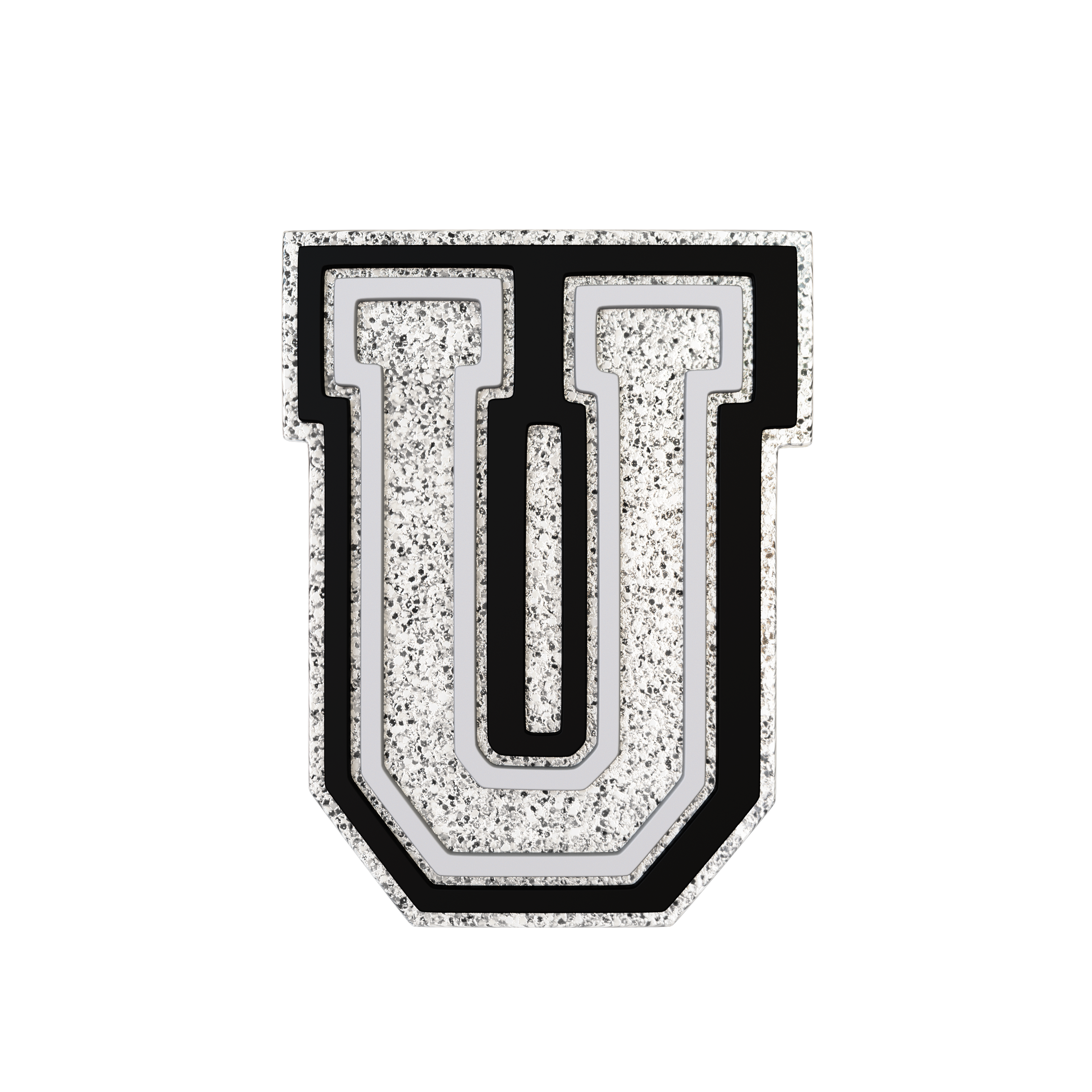 Budz | Silver Letter U