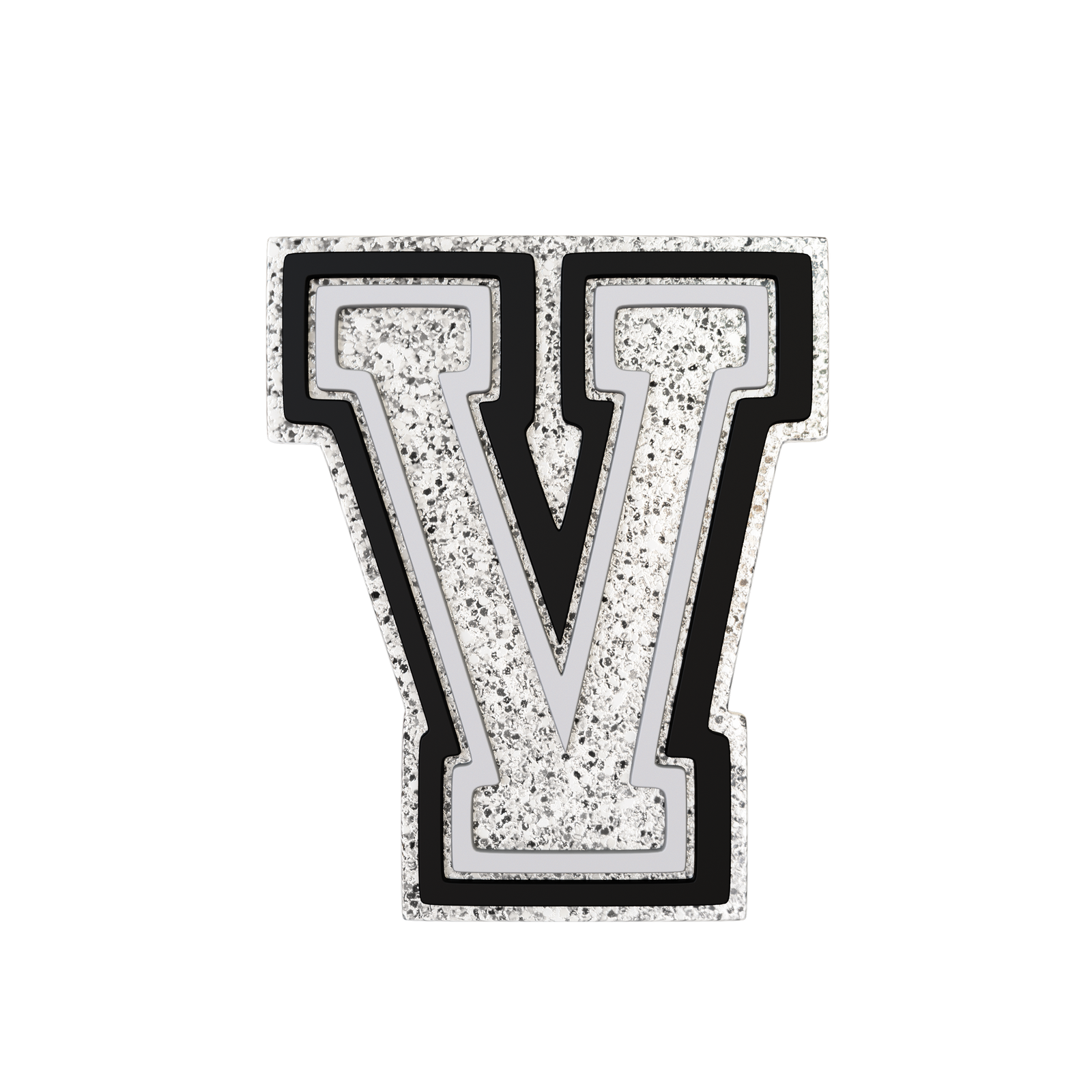 Budz | Silver Letter V