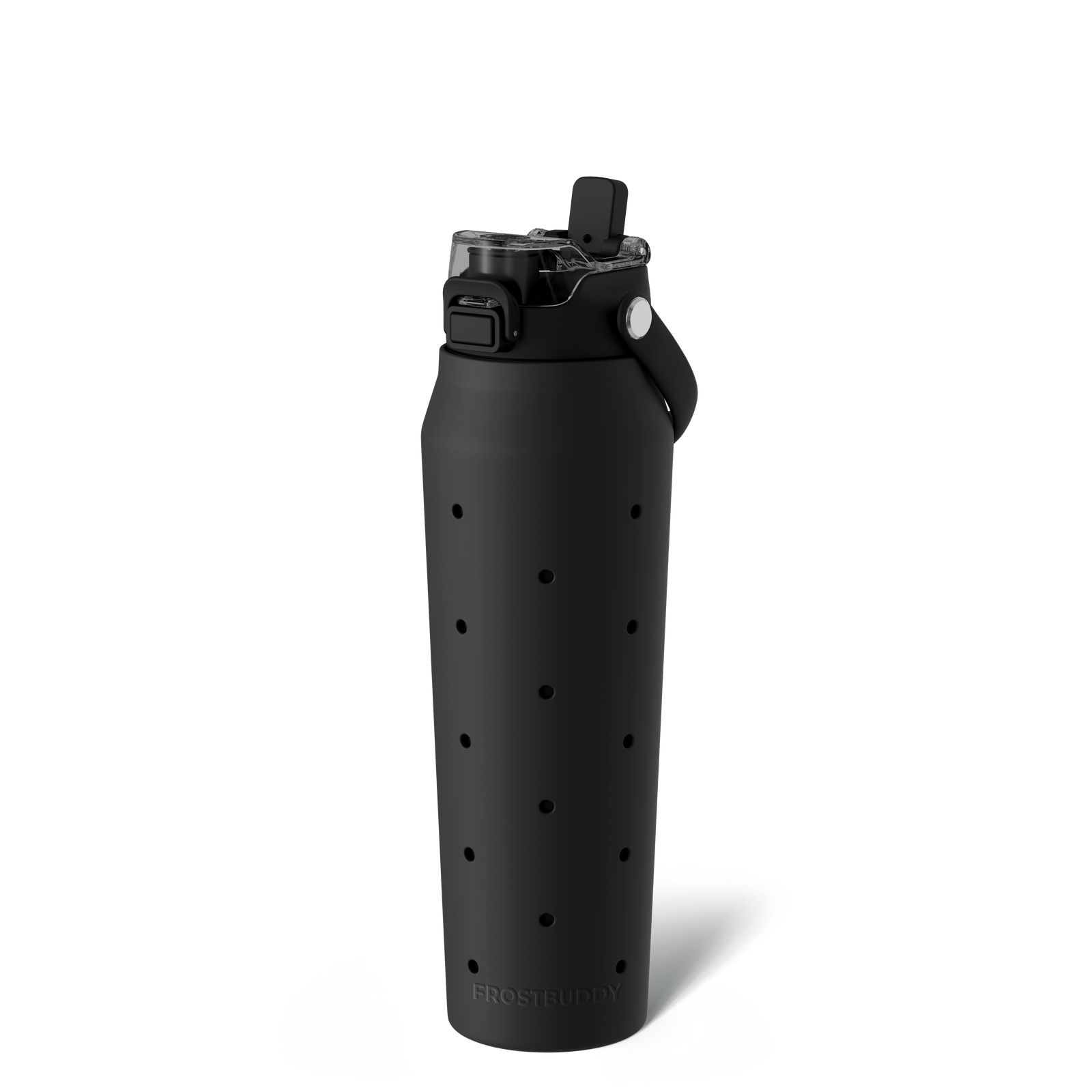 Bottle Buddy 32oz | Black w/ Skin