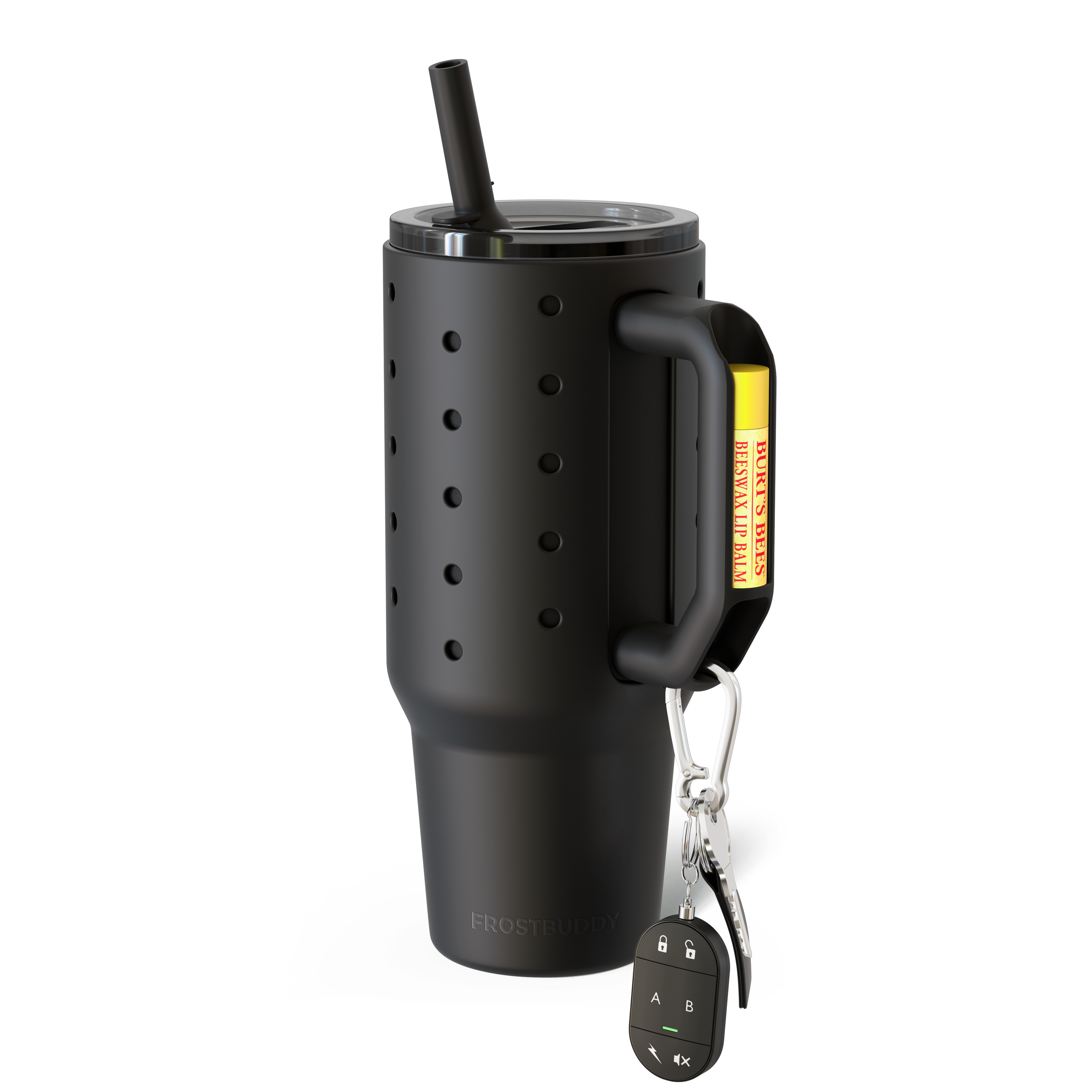 Thicc Buddy 40oz | Black w/ Skin