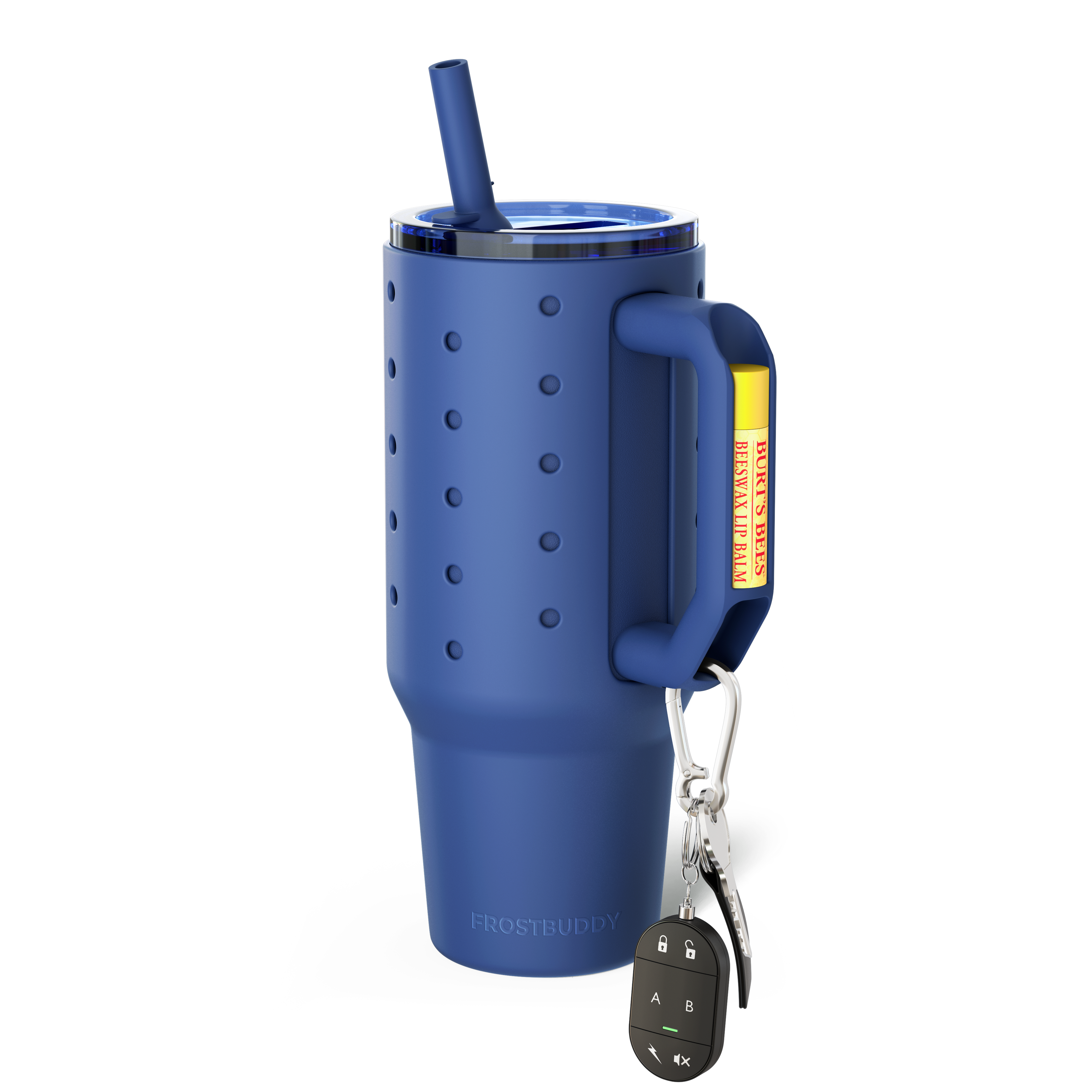 Thicc Buddy 40oz | Navy w/ Skin