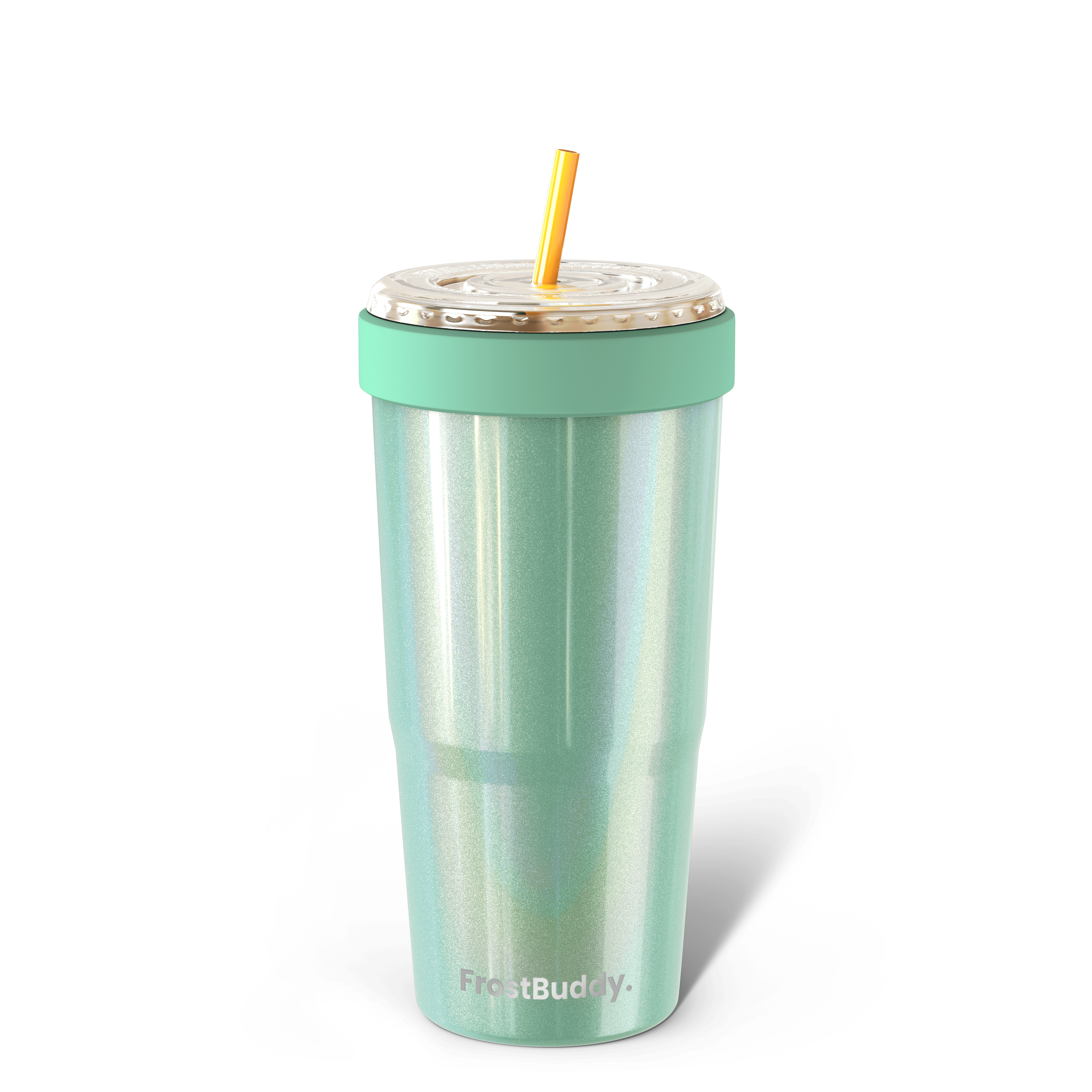 Chuck Hu Seafoam Glitter To-Go Buddy