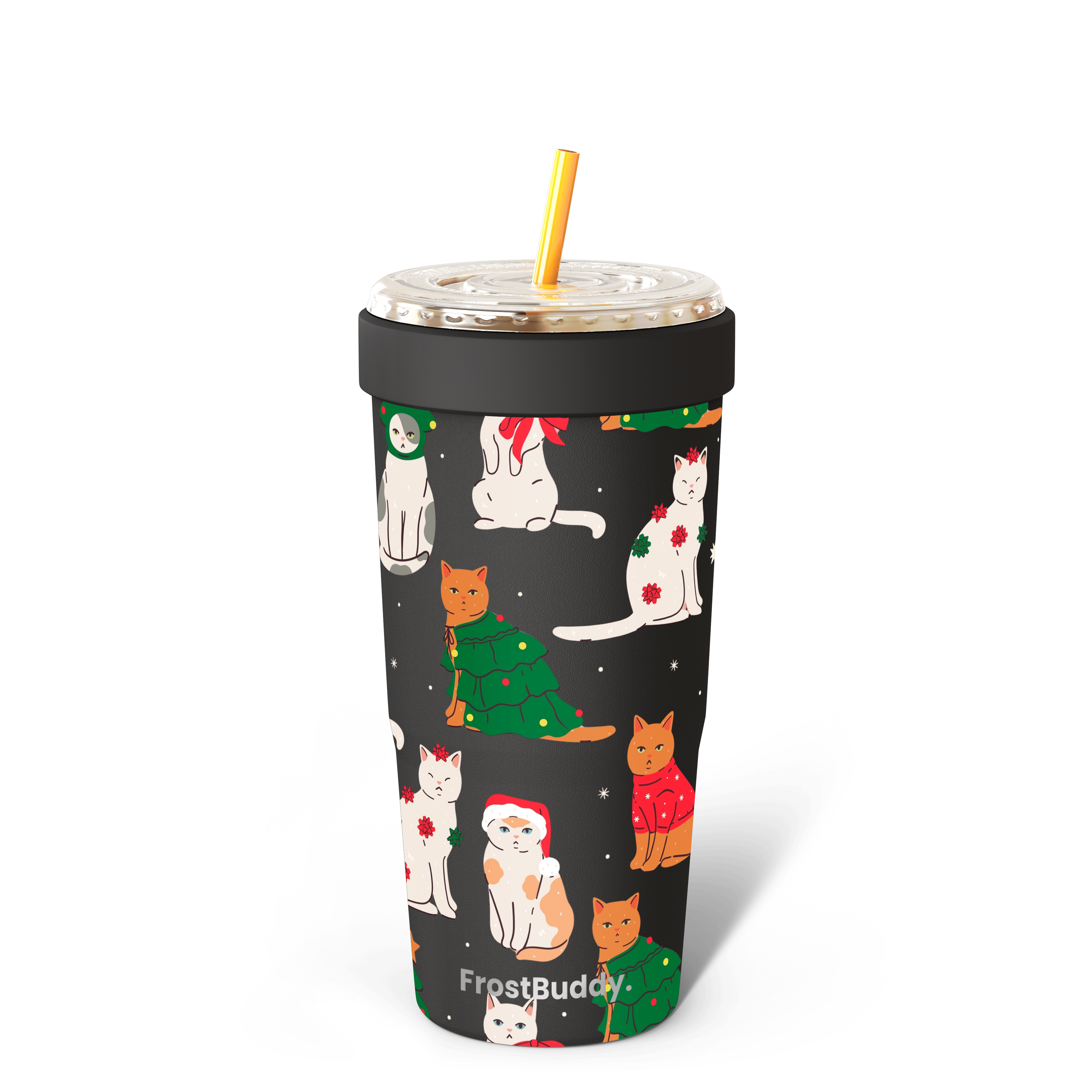 Chuck Hu To-Go Buddy To-Go Buddy | Meowy Christmas