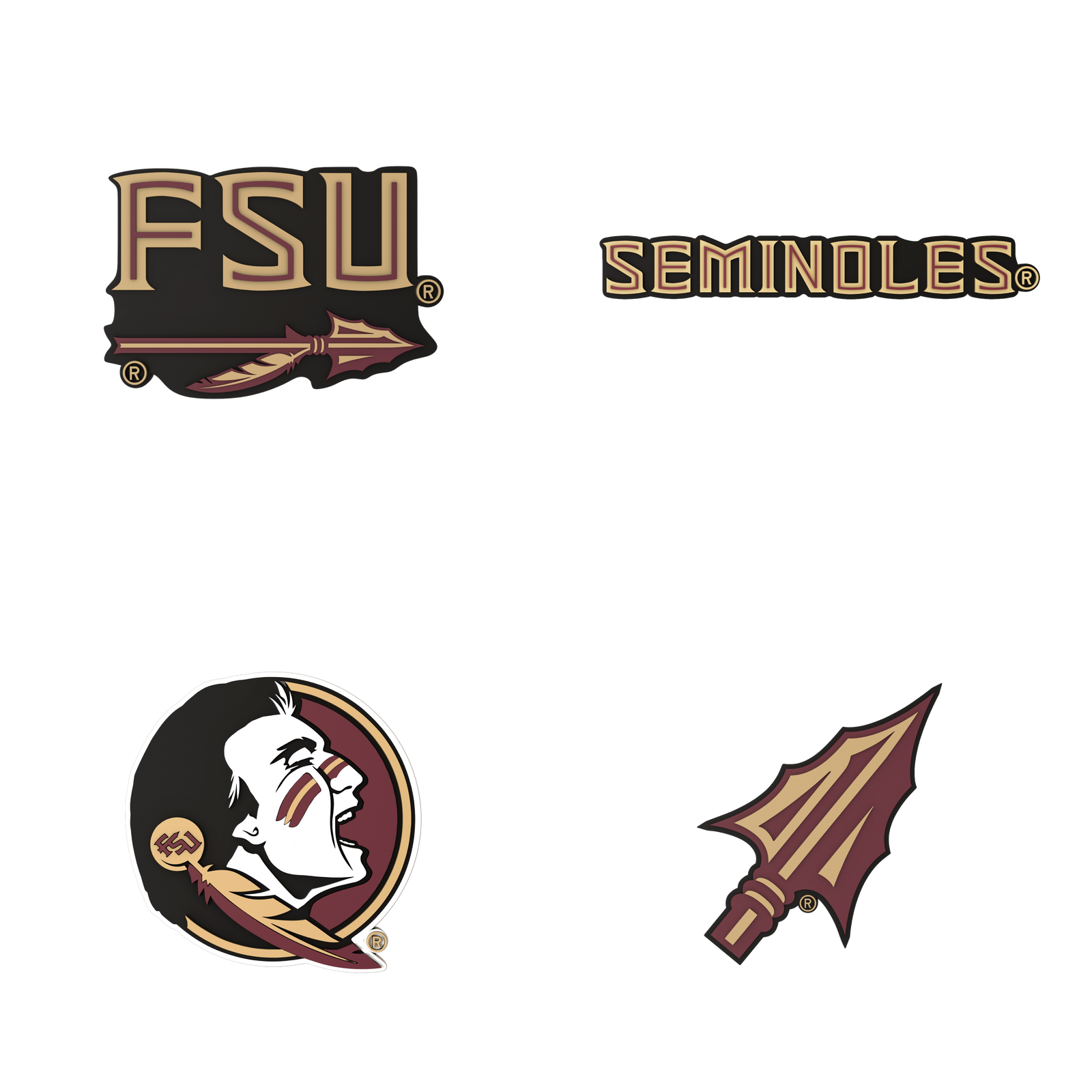Budz | Florida State Seminoles | 4-Pack Bundle