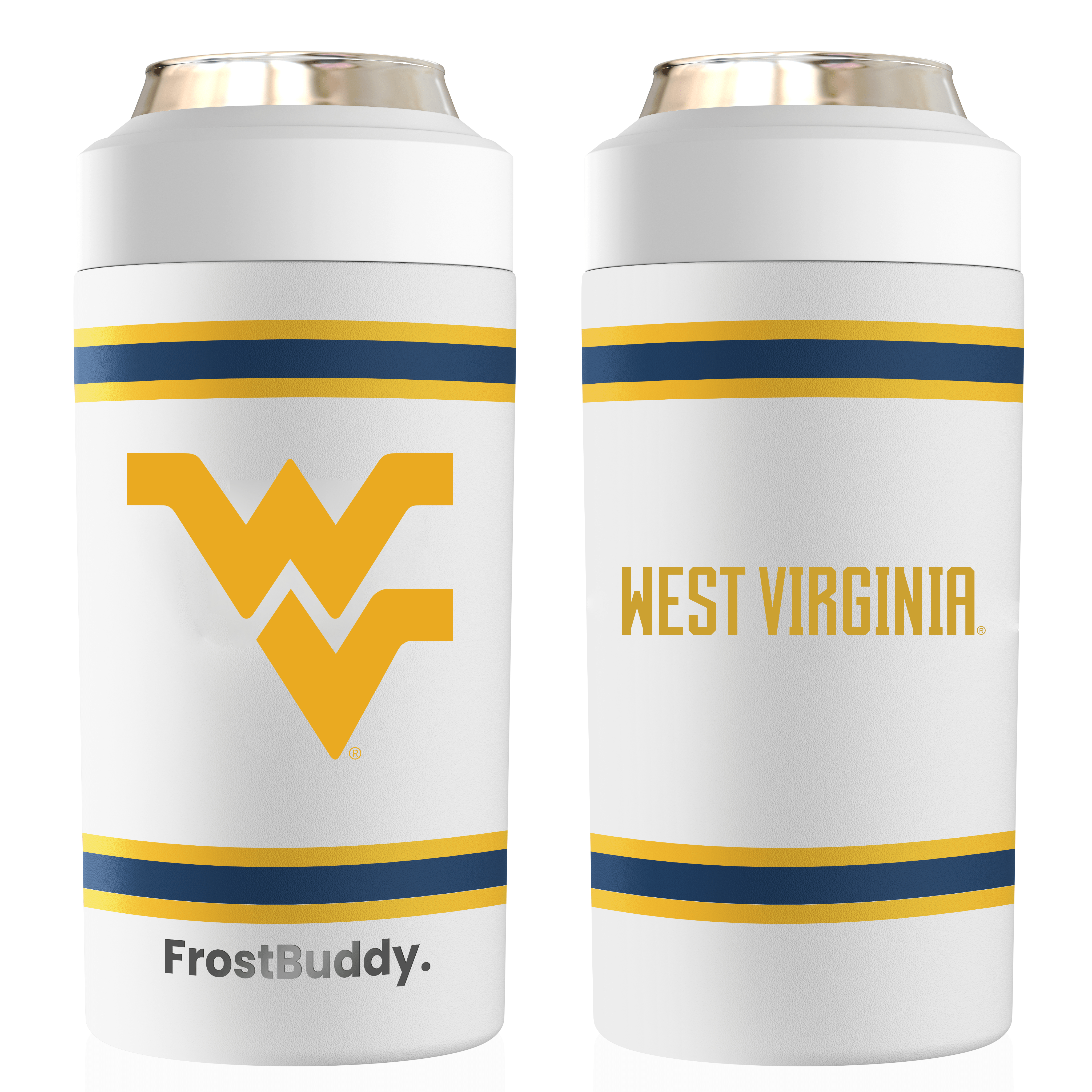 Frost Buddy 2 Stripe (White) Universal Buddy | West Virginia University