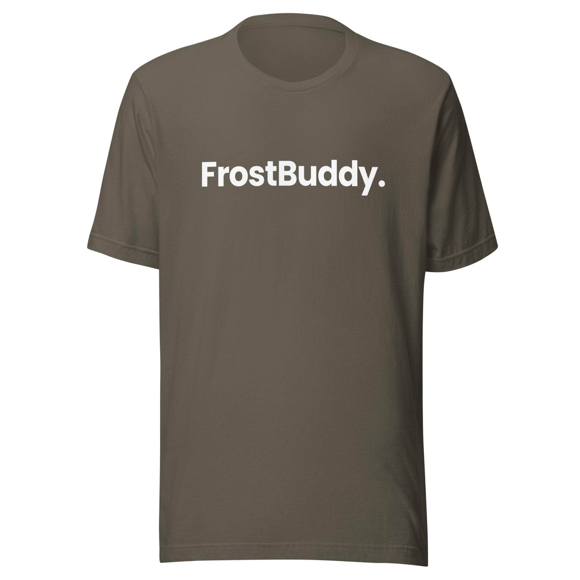 Frost Buddy  Army / S Logo Unisex T-shirt