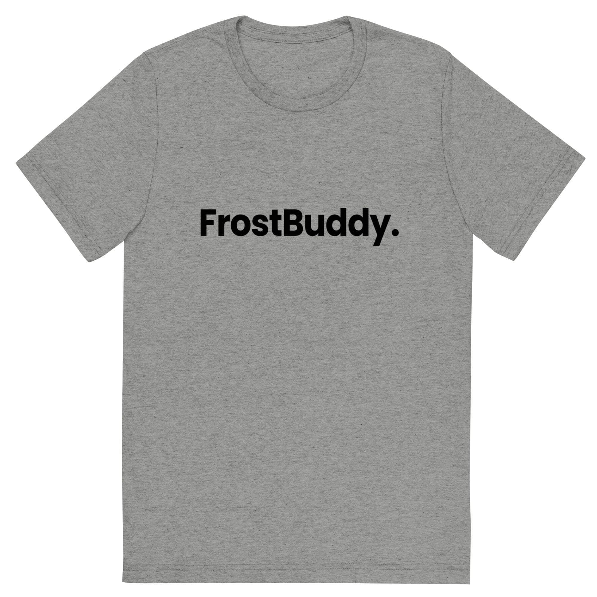 Frost Buddy  Athletic Grey Triblend / XS Logo Short Sleeve T-shirt