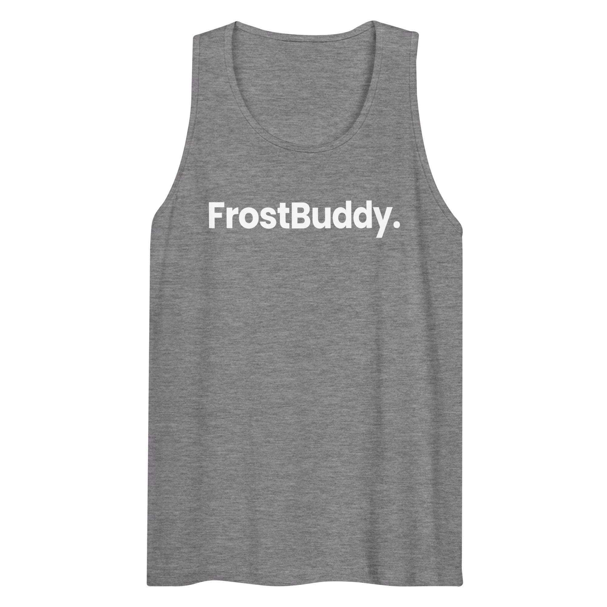 Frost Buddy  Athletic Heather / S Logo Men’s Tank Top