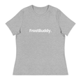 Frost Buddy  Athletic Heather / S Logo Women's Relaxed T-Shirt