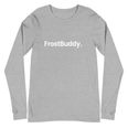 Frost Buddy  Athletic Heather / XS Logo Unisex Long Sleeve T-Shirt