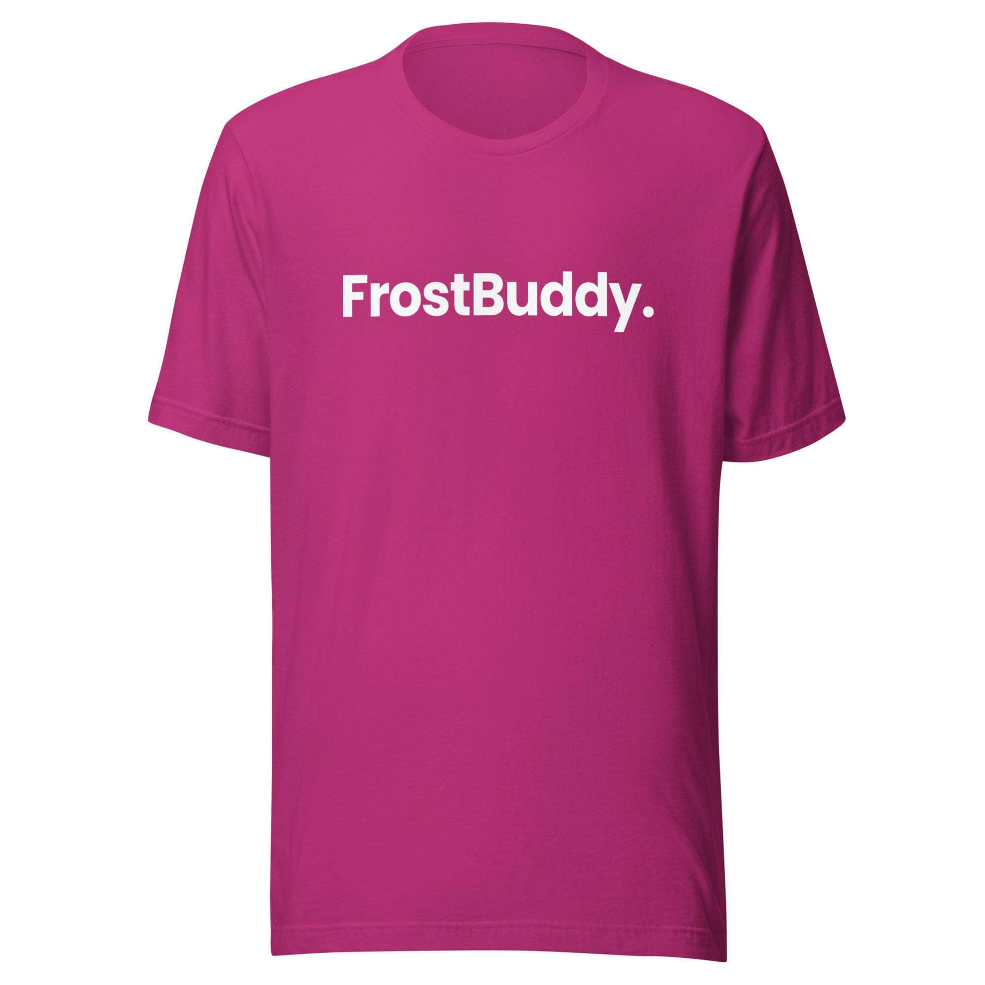 Frost Buddy  Berry / S Logo Unisex T-shirt